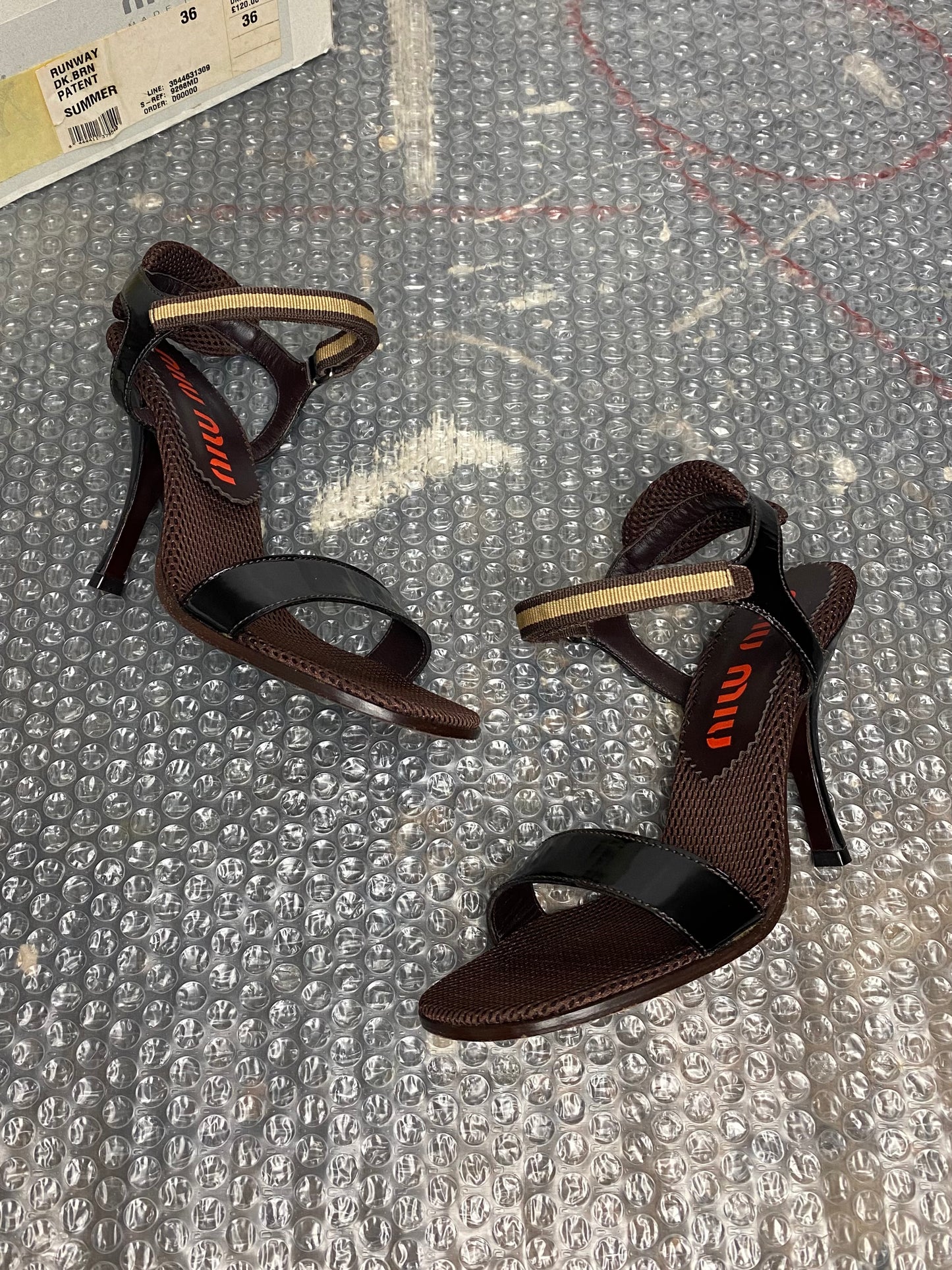 SS 99 Miu Miu Strap Heels