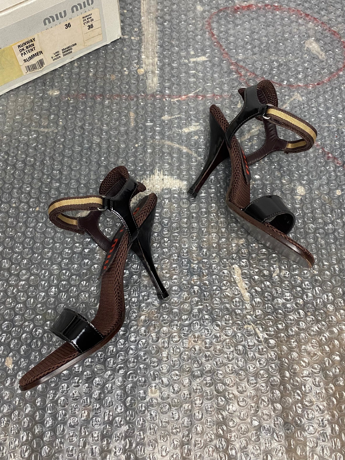 SS 99 Miu Miu Strap Heels