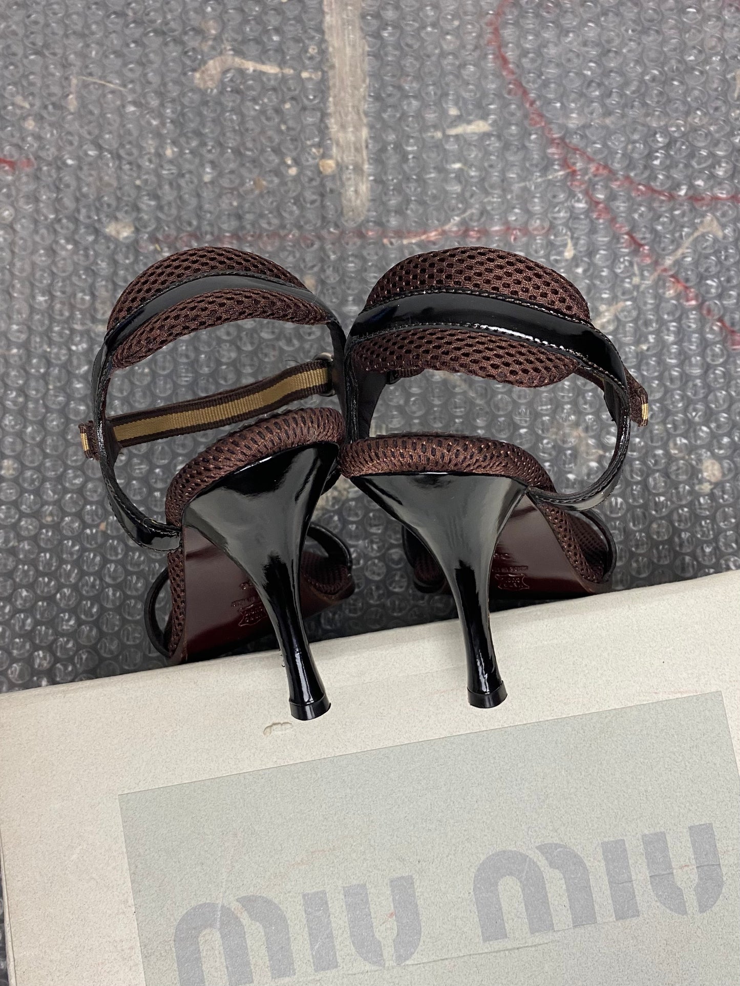 SS 99 Miu Miu Strap Heels