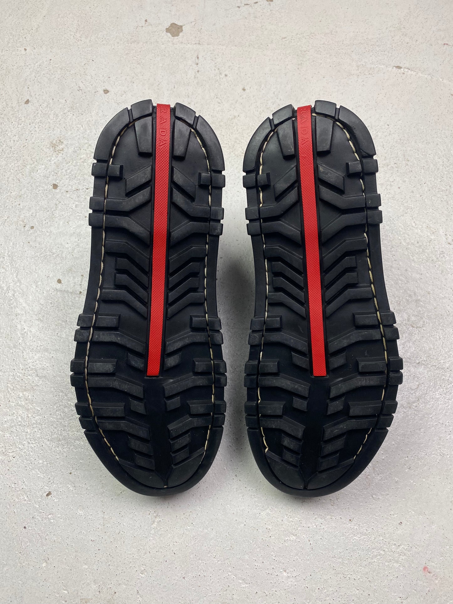 Prada Sport Pony Hair Hiking Boots