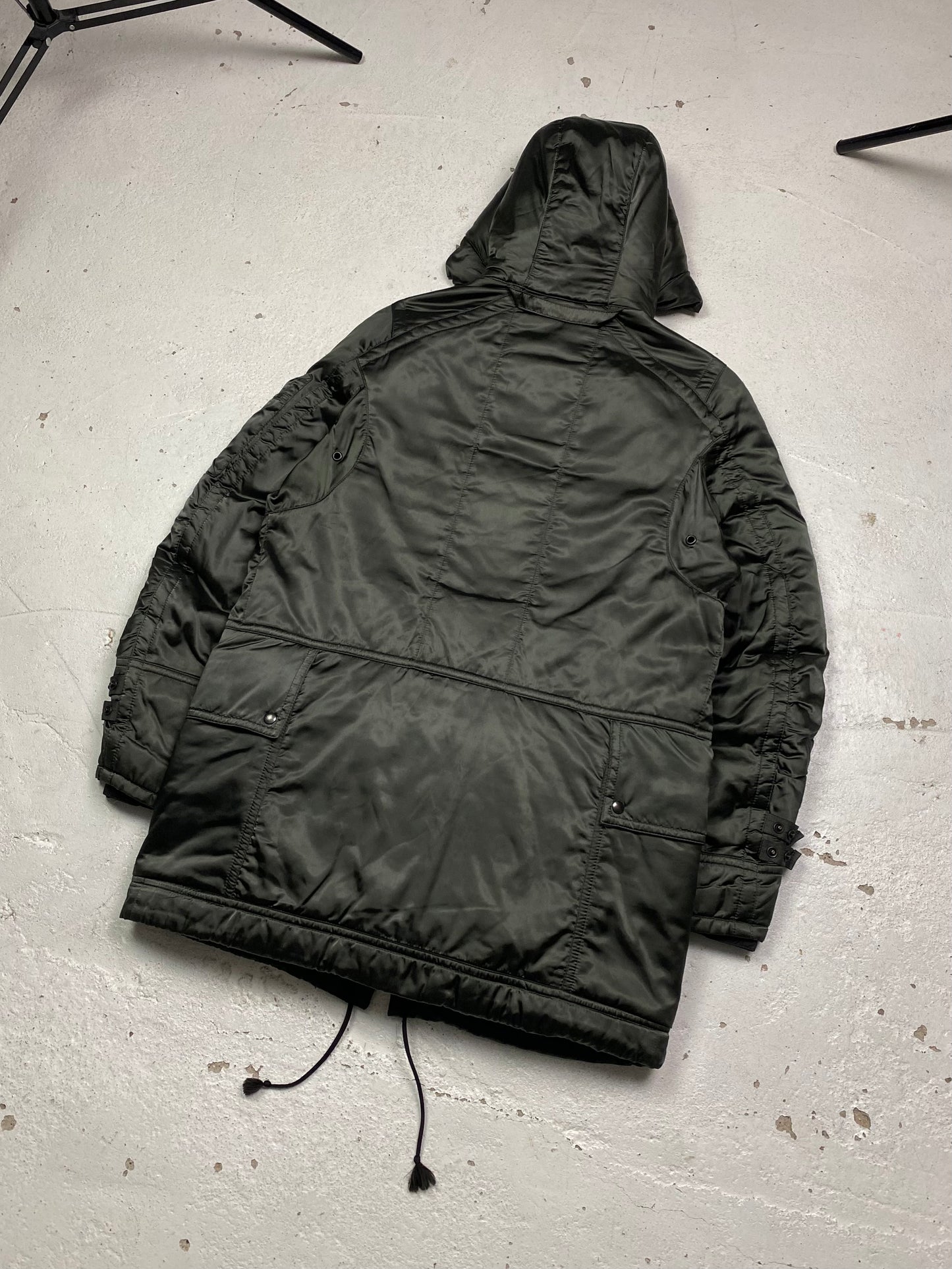 Prada Sport Asymmetrical Parka