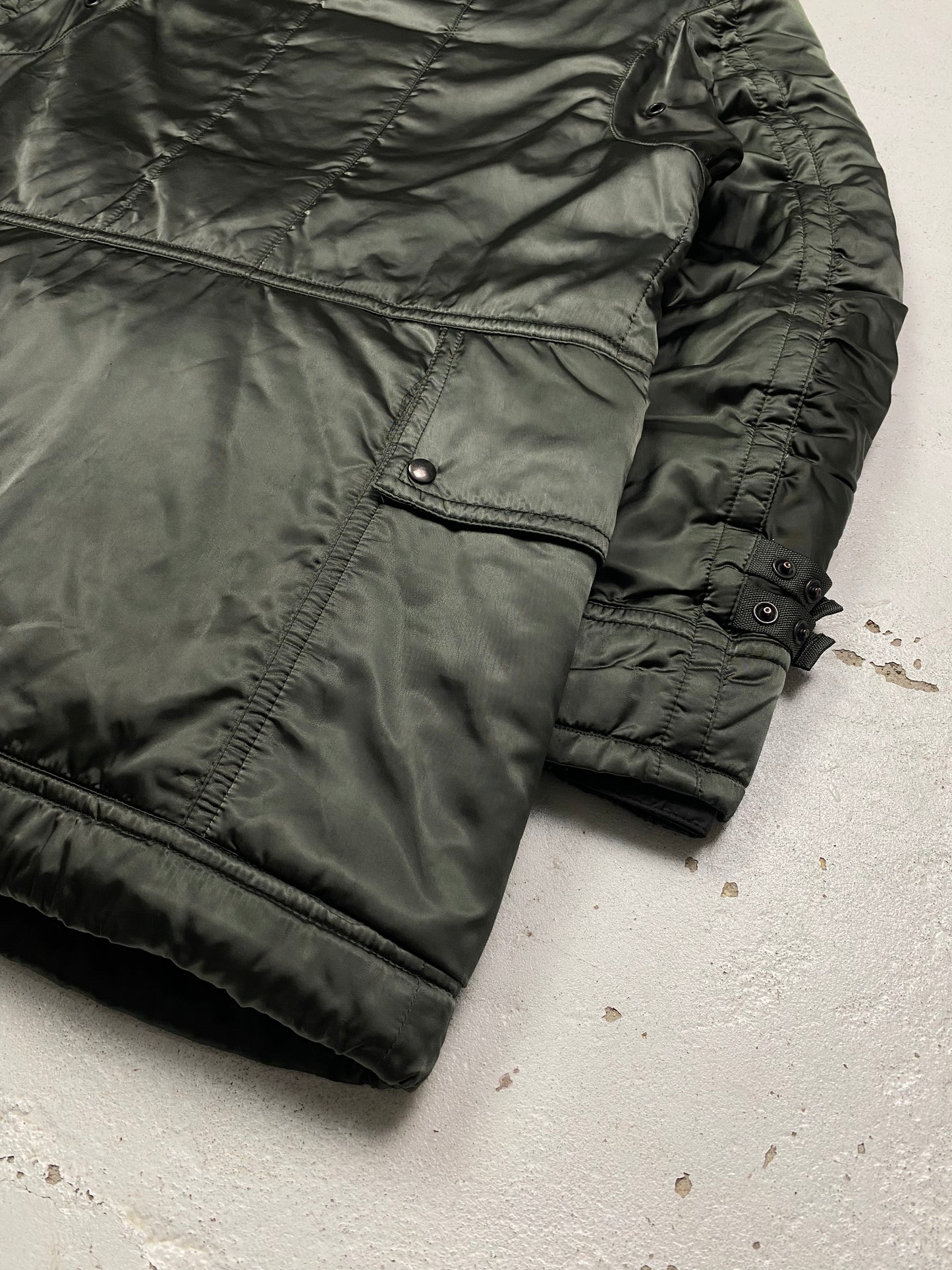 Prada Sport Asymmetrical Parka