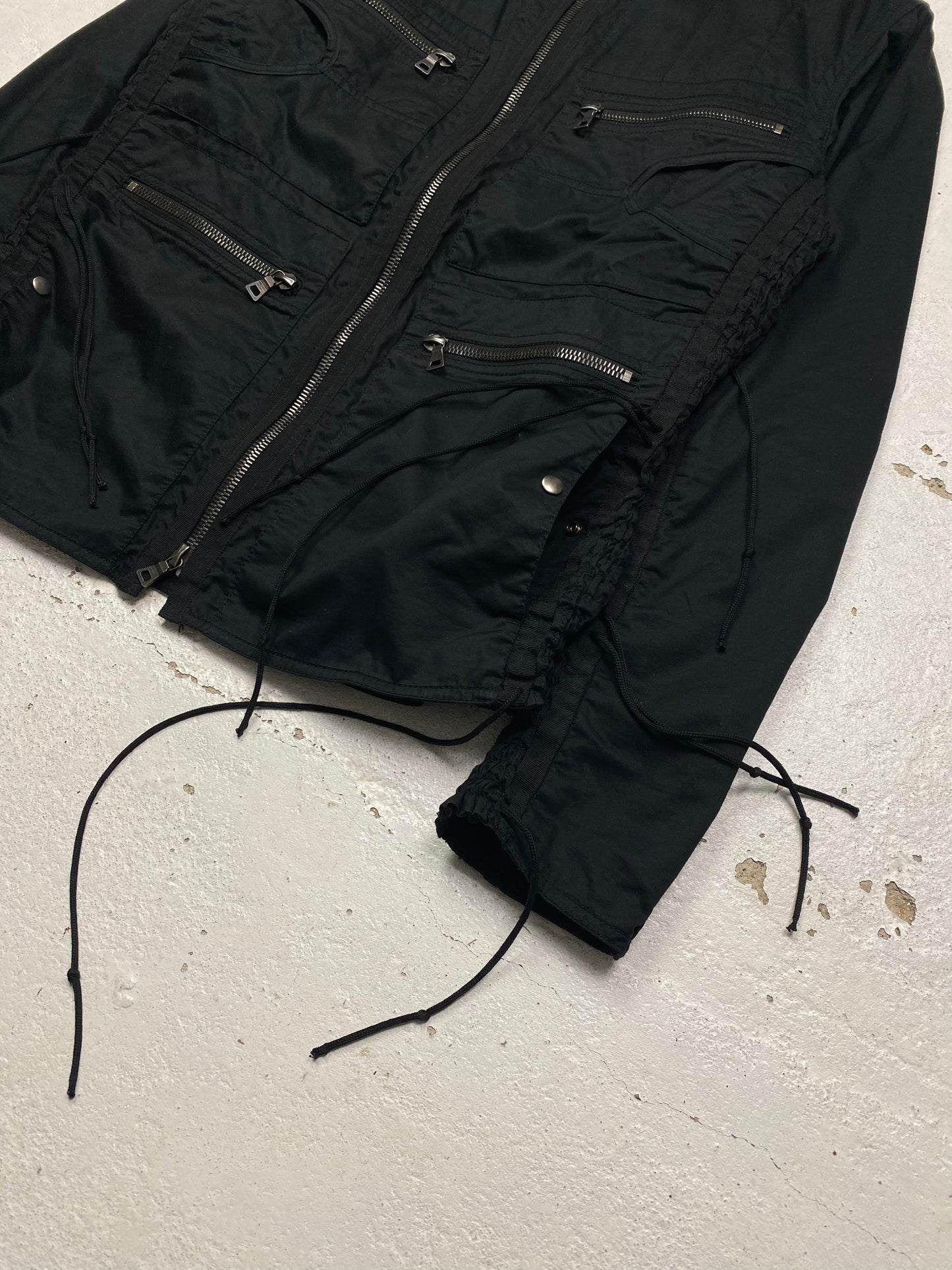 Prada Sport Concealed Lace-Up Jacket