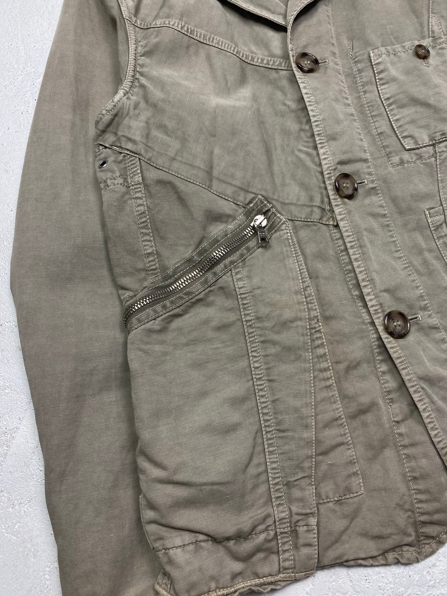Prada Sport Linen Chore Jacket