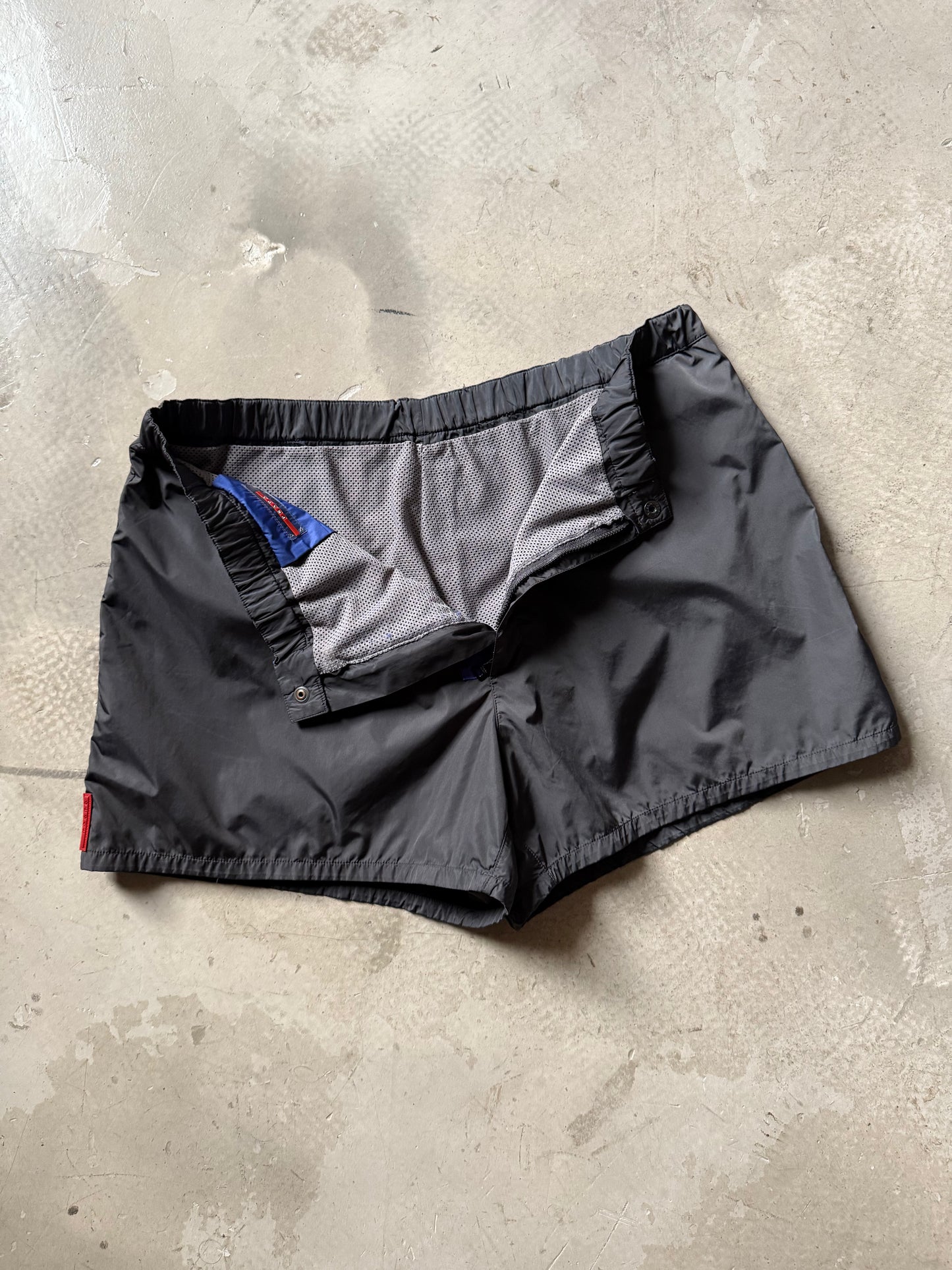 SS 00 Prada Sport Nylon Shorts