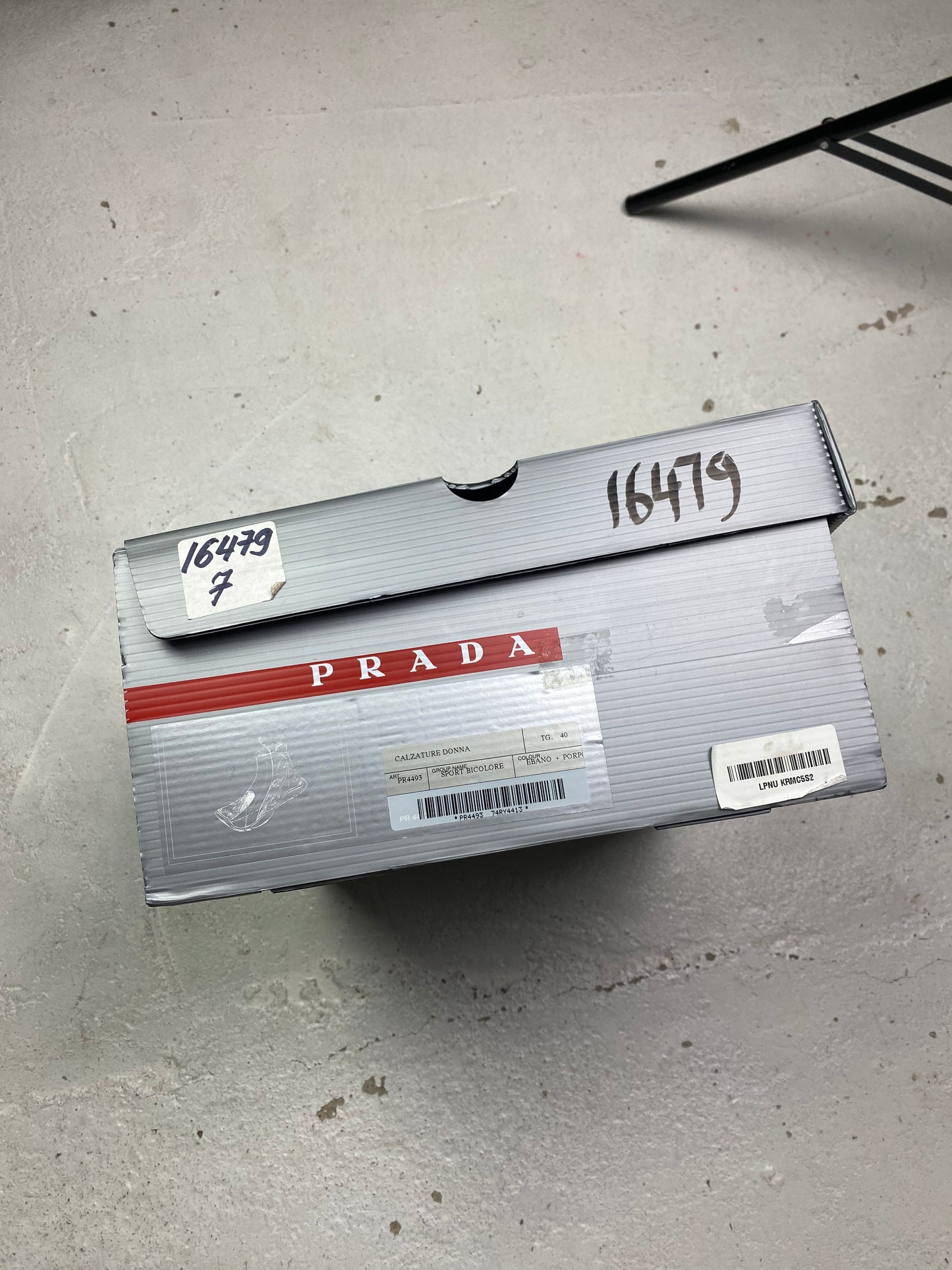 Prada Sport Leather Ankle Boots