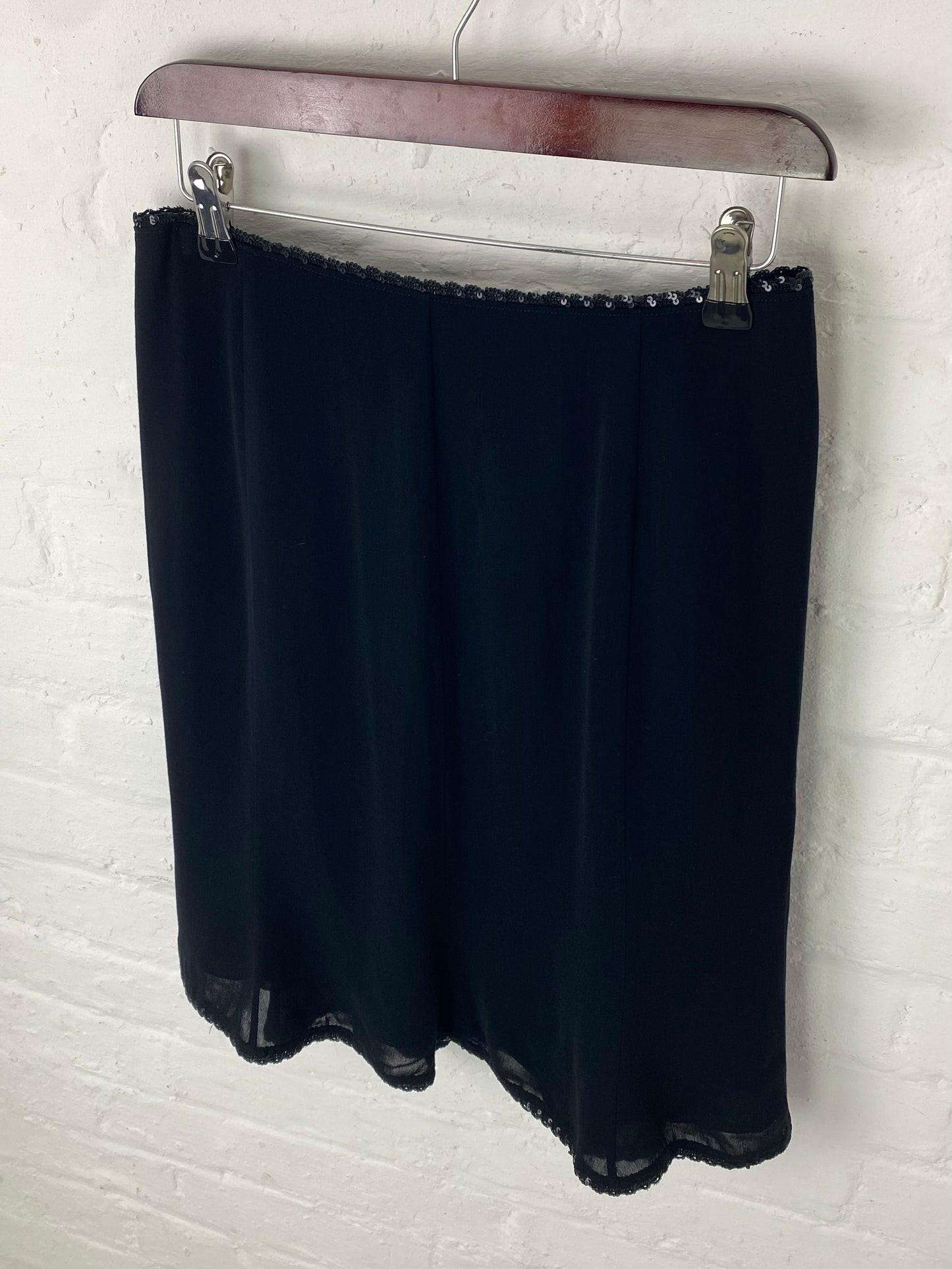 FW 00 Miu Miu Sequin Trimmed Sheer Set