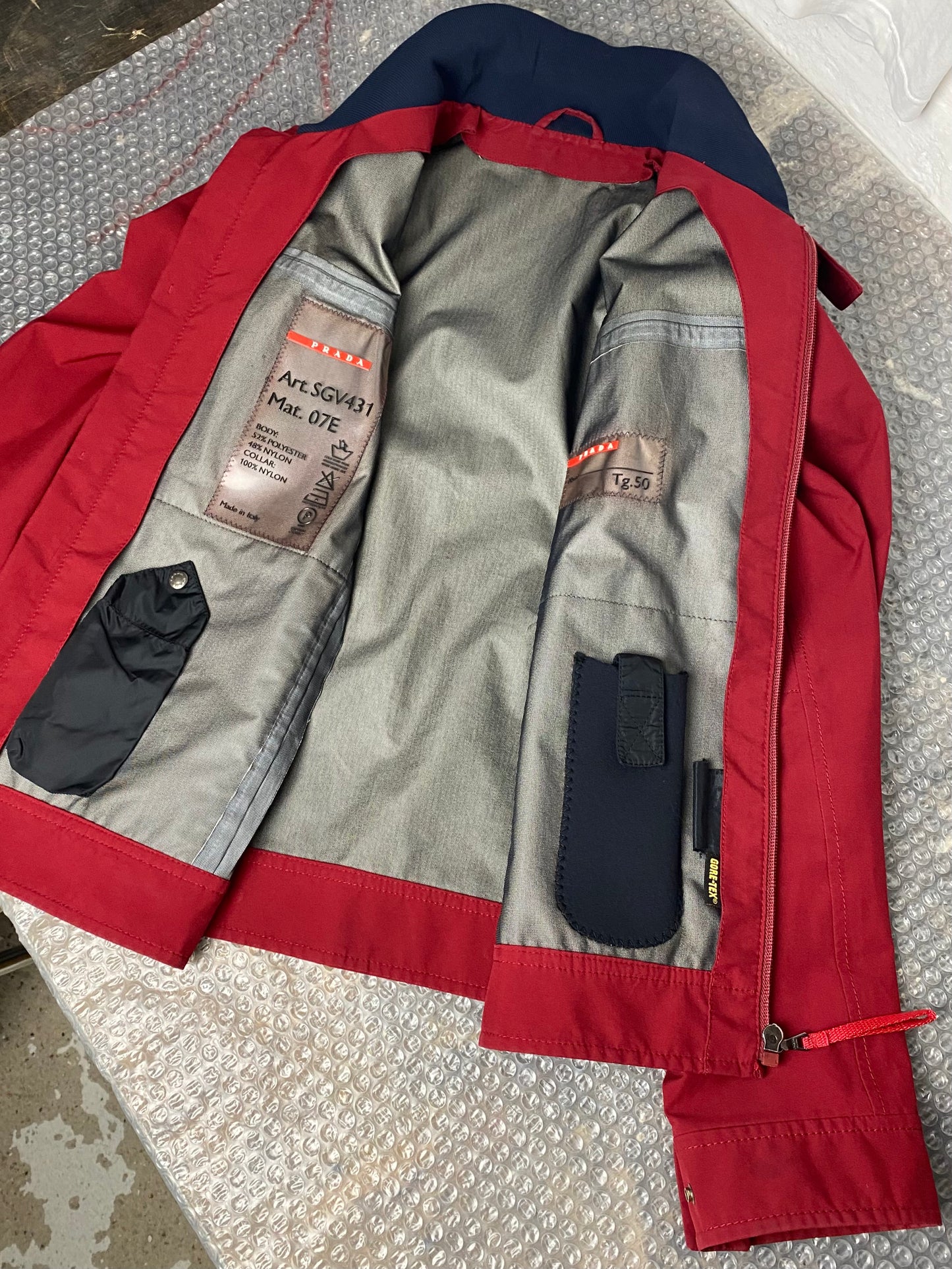 Prada Sport Gore-Tex Moto Jacket