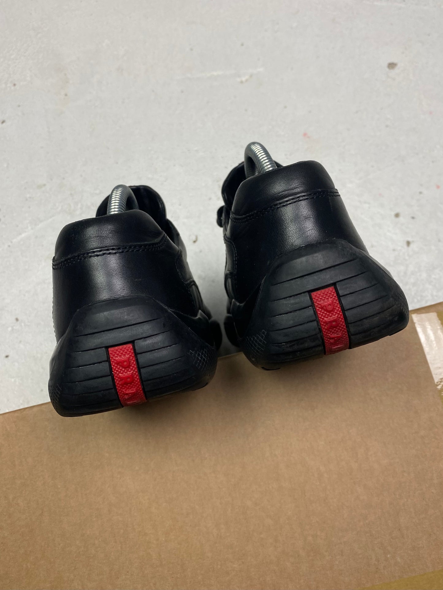 Prada Americas Cup Leather Trainers