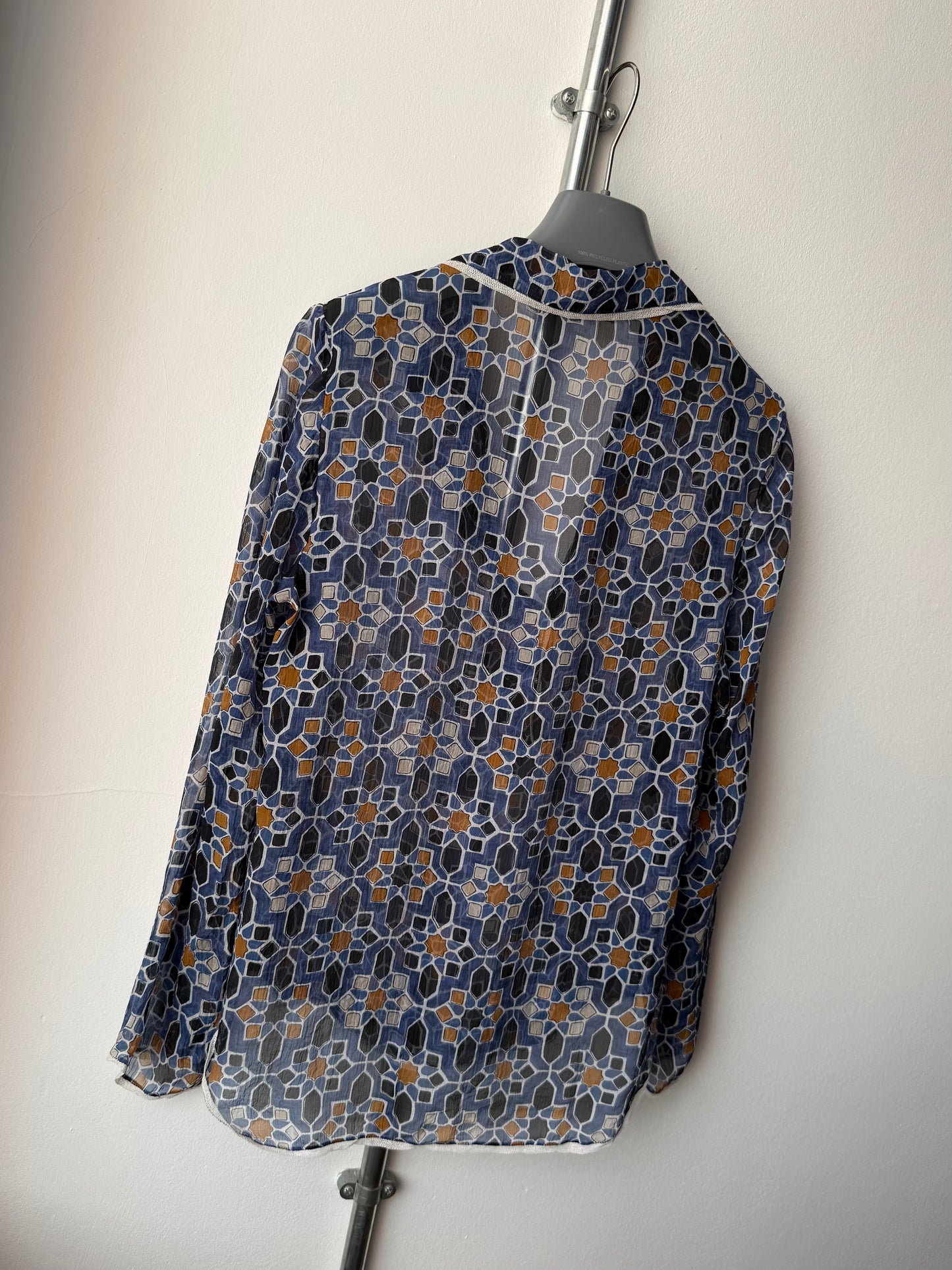 Prada Silk Pullover Shirt