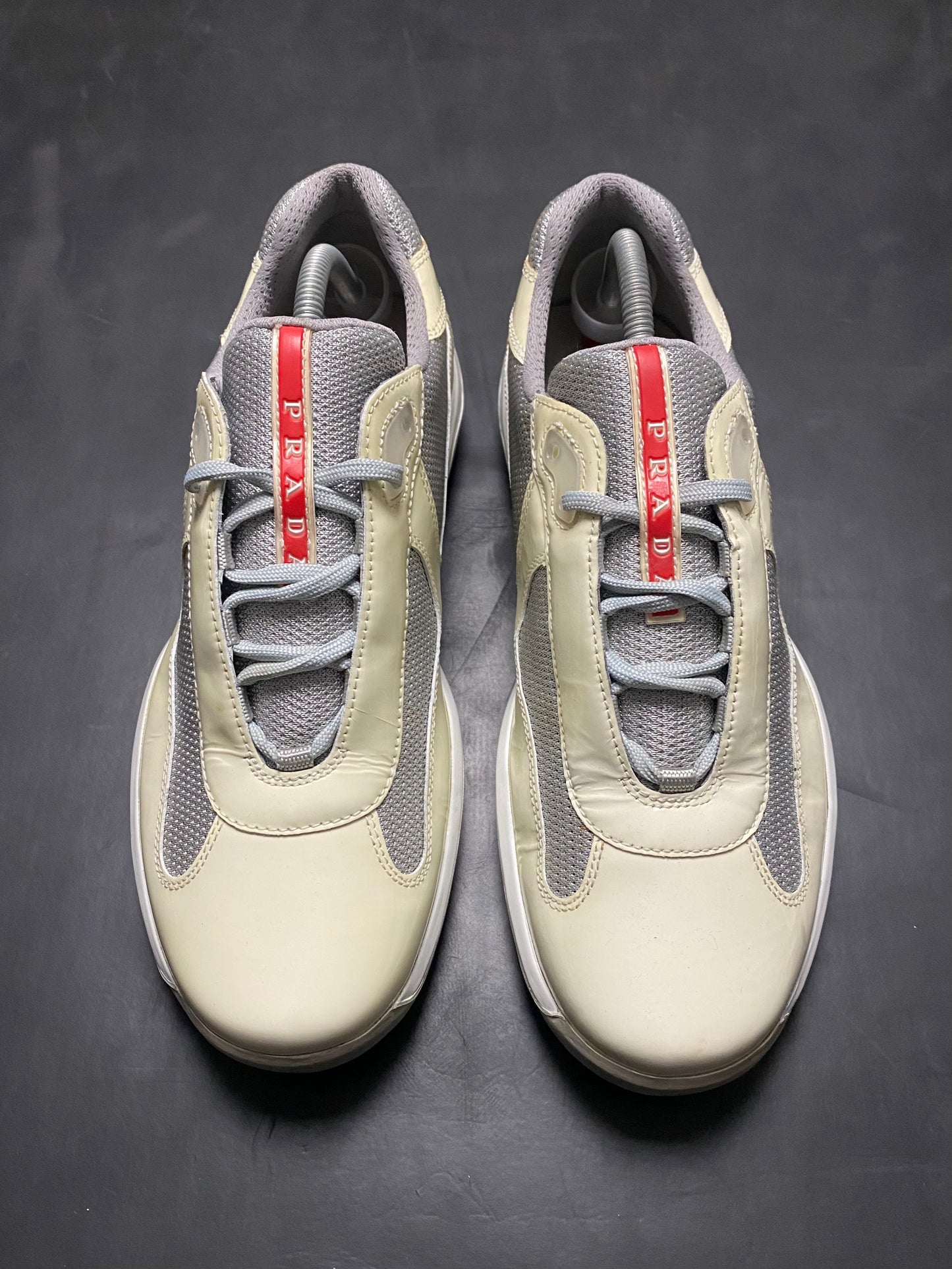 Prada Americas Cup Patent Trainers