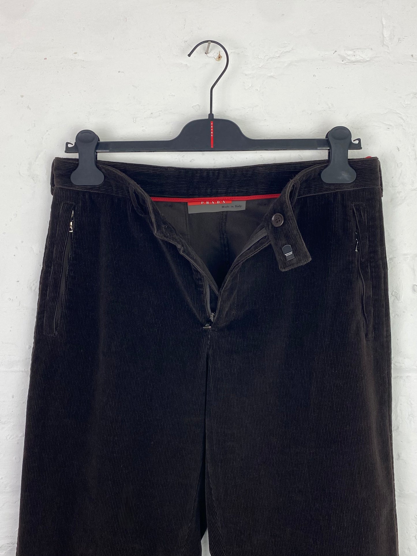 Prada Sport Corduroy Trousers