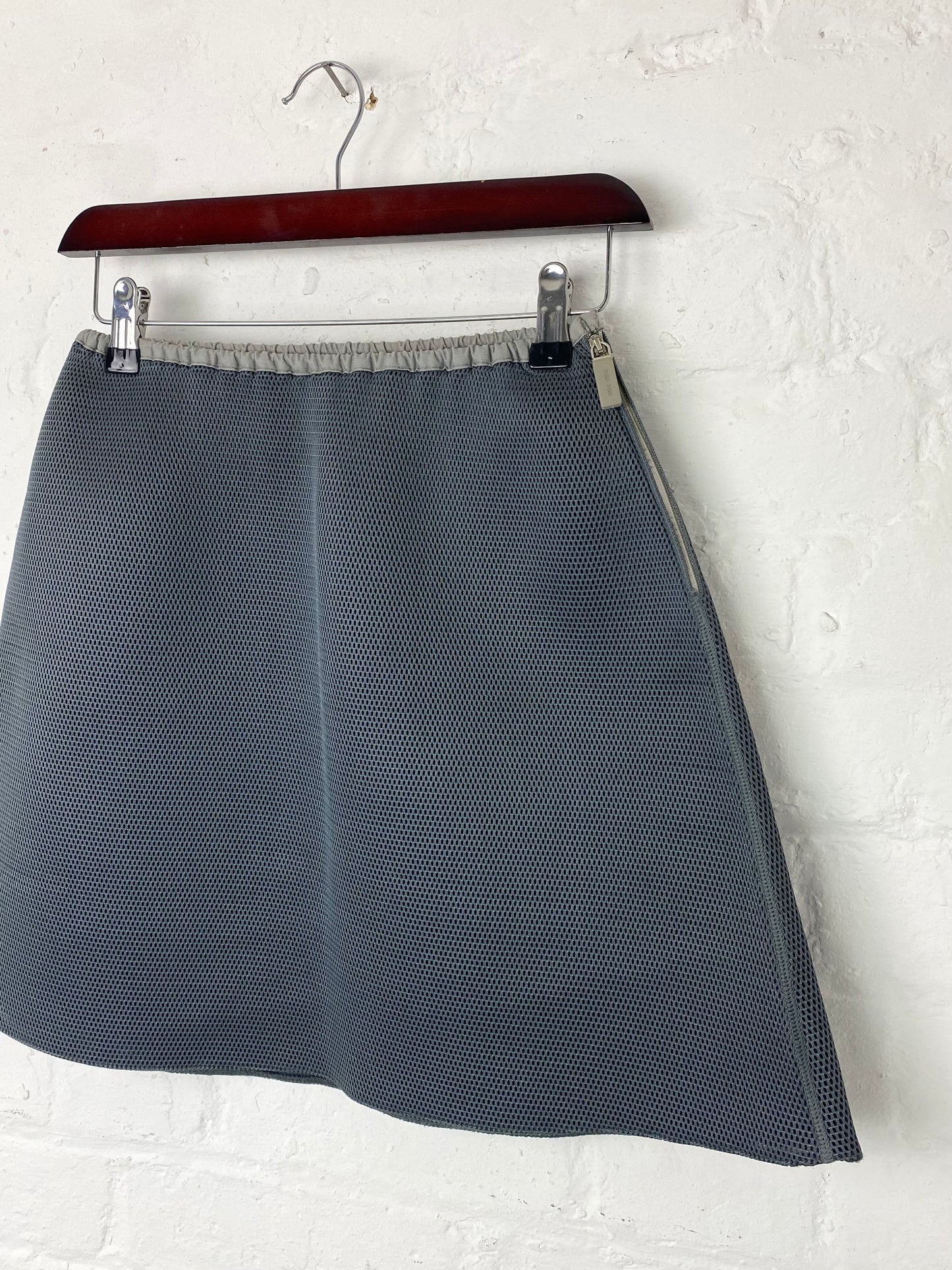SS 99 Miu Miu Mesh Skirt