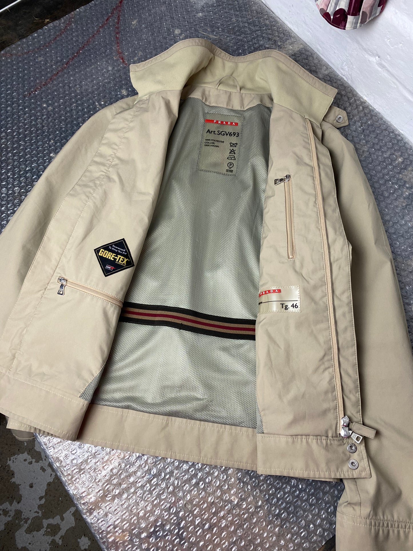 Prada Sport Gore-Tex Harrington Jacket