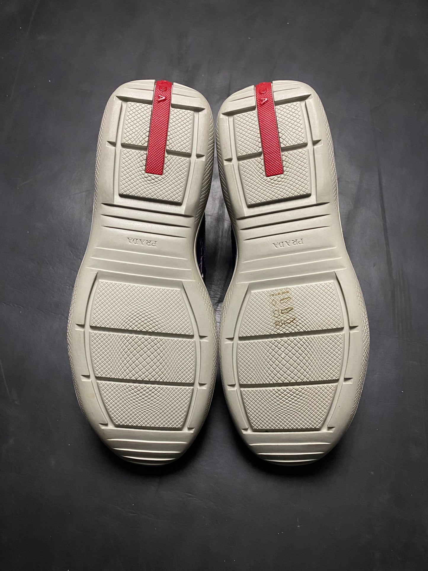 2007 Prada Americas Cup Crocodile Leather Trainers