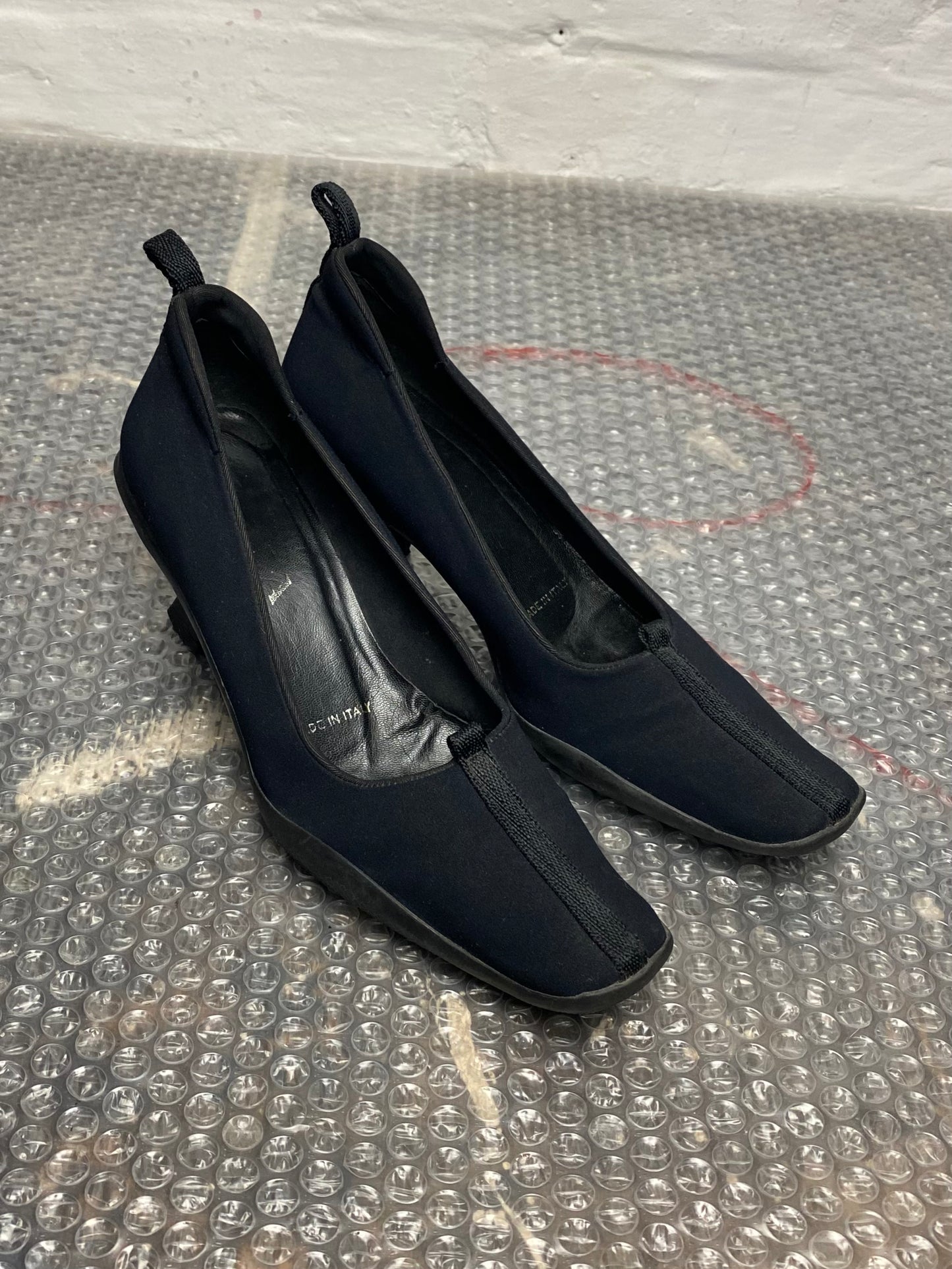 FW 99 Prada Neoprene Heels