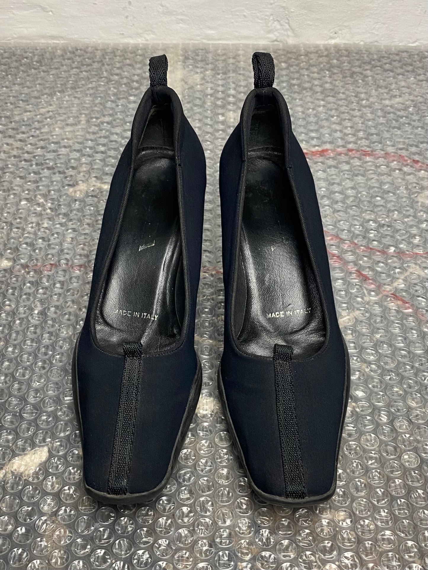 FW 99 Prada Neoprene Heels