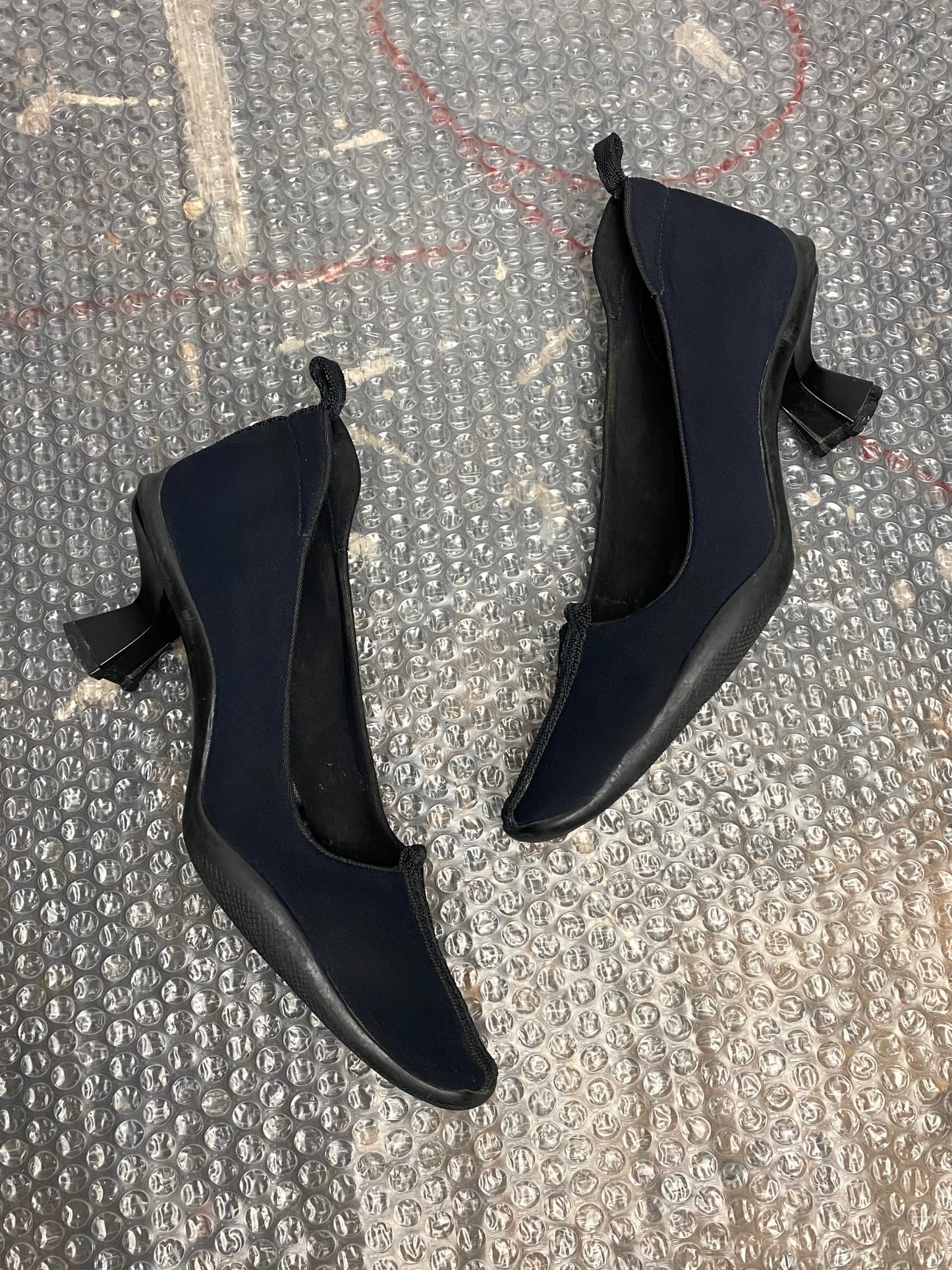 FW 99 Prada Neoprene Heels