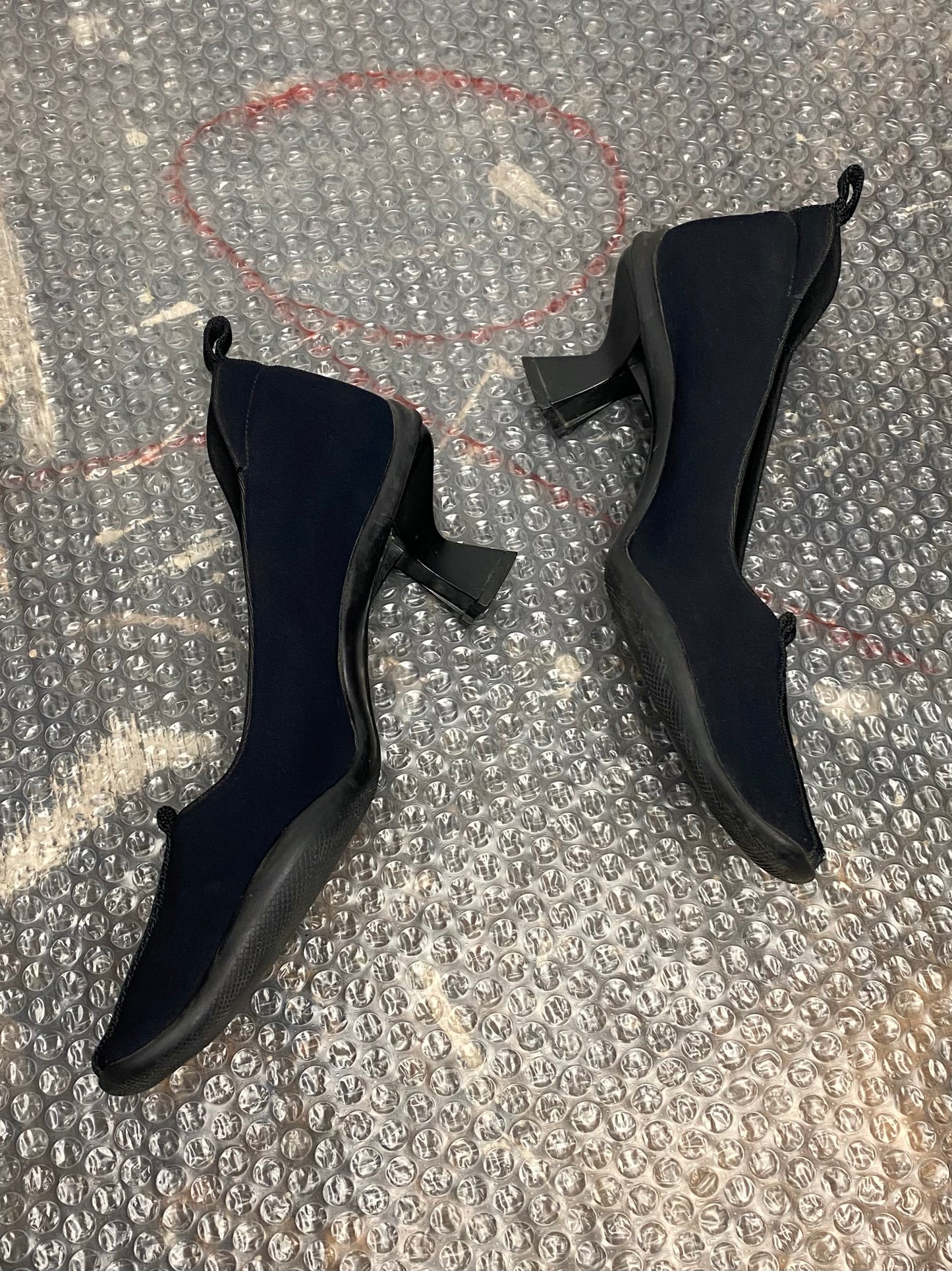 FW 99 Prada Neoprene Heels