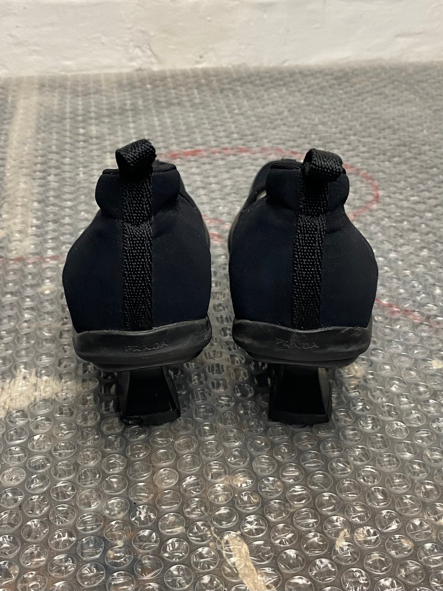 FW 99 Prada Neoprene Heels