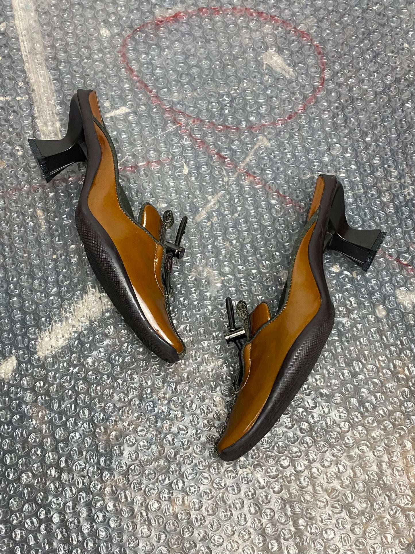 FW 99 Prada Patent Heels