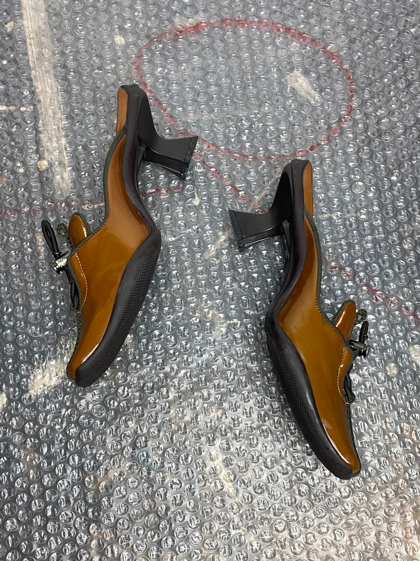 FW 99 Prada Patent Heels