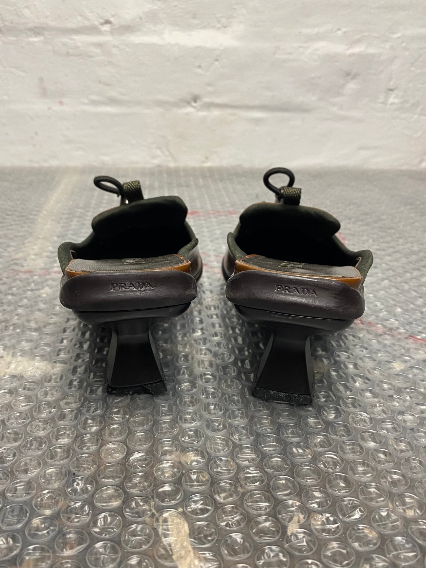 FW 99 Prada Patent Heels