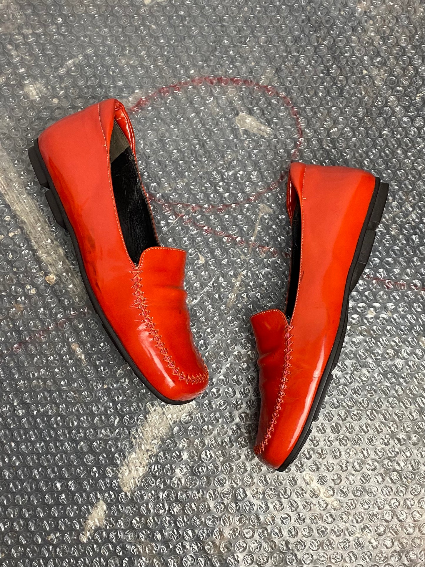 FW 99 Prada Patent Loafers