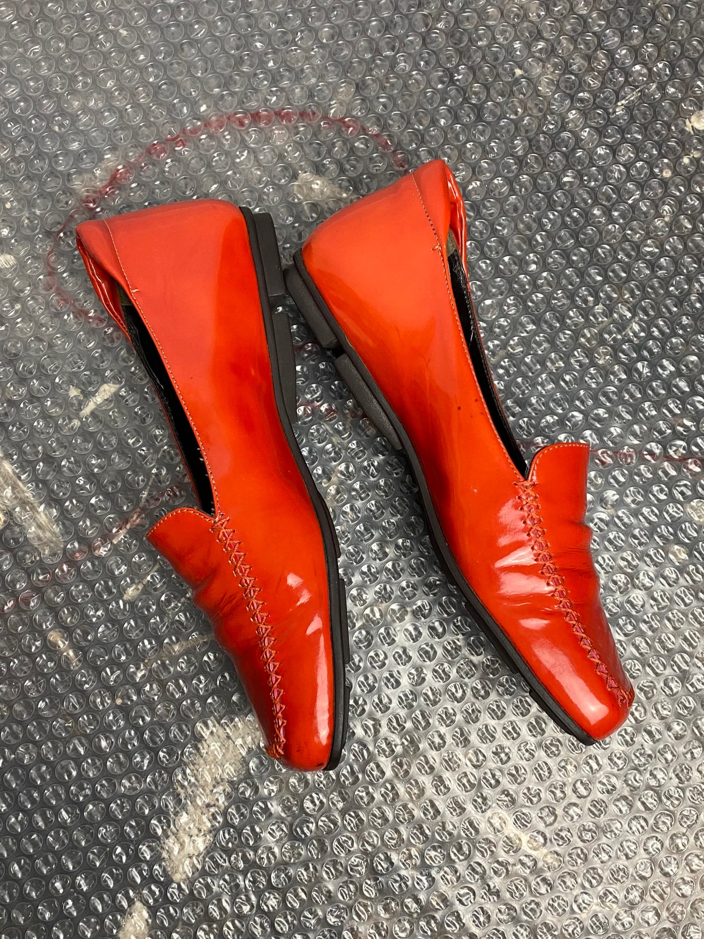 FW 99 Prada Patent Loafers
