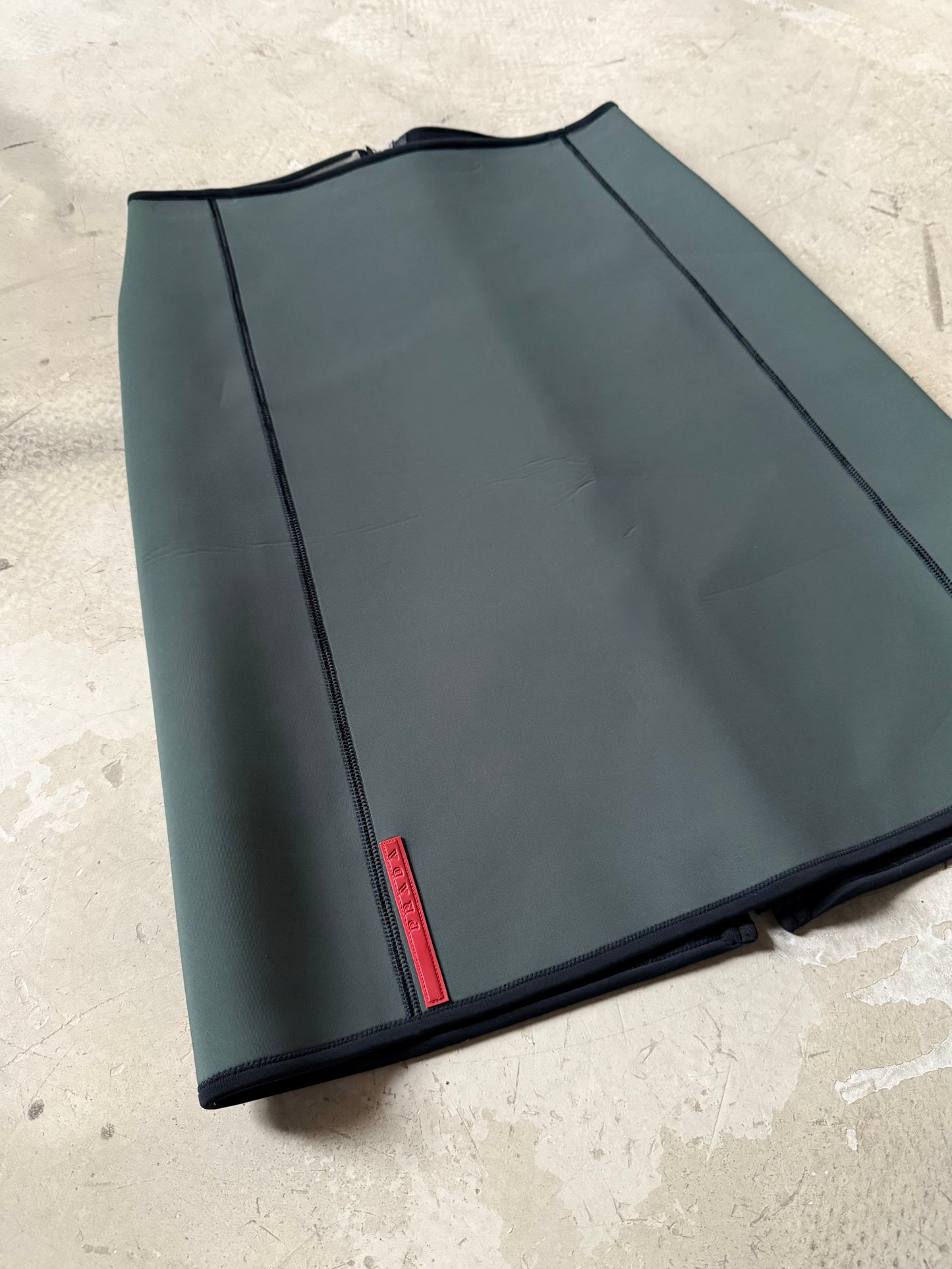 FW 99 Prada Sport Neoprene Skirt
