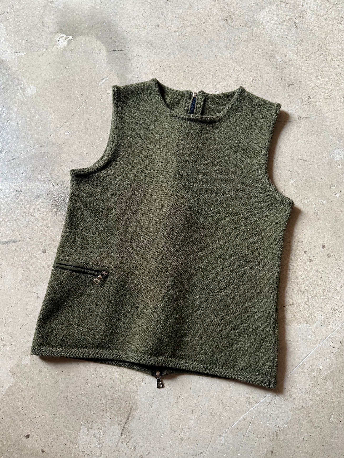 FW 99 Prada Asymmetrical Wool Set
