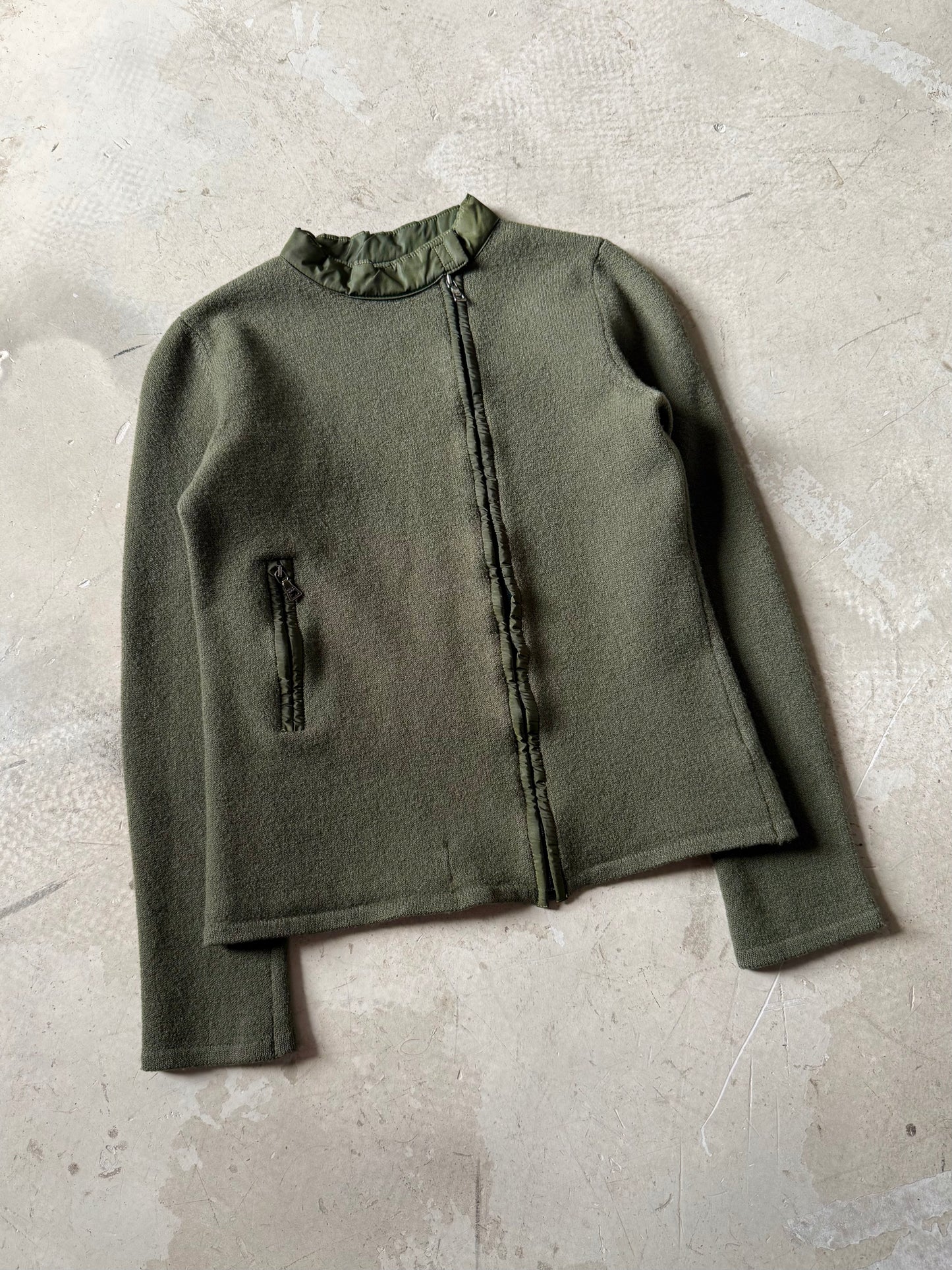 FW 99 Prada Asymmetrical Wool Set