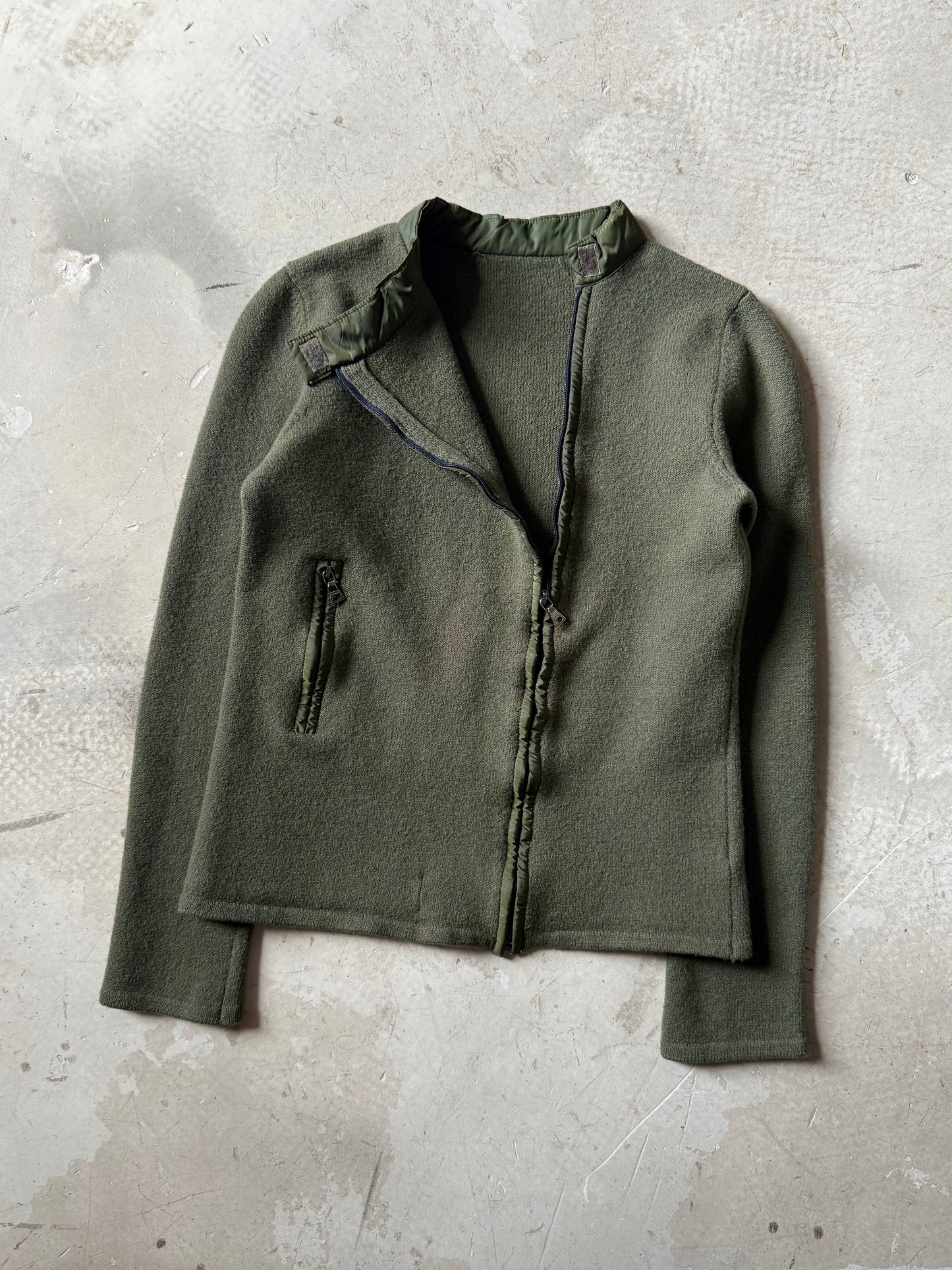 FW 99 Prada Asymmetrical Wool Set