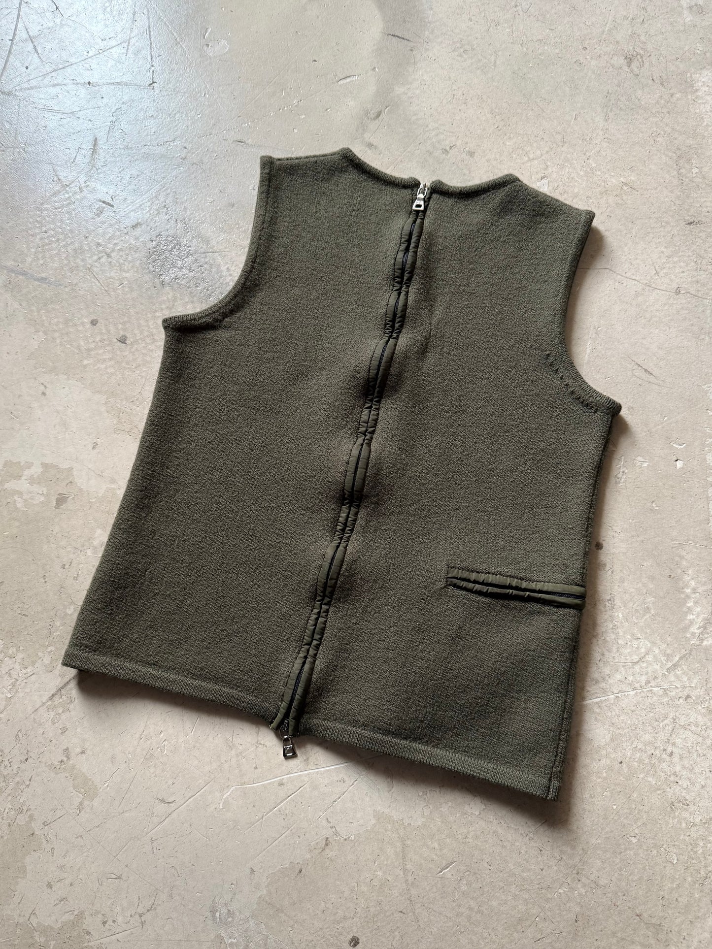 FW 99 Prada Asymmetrical Wool Set