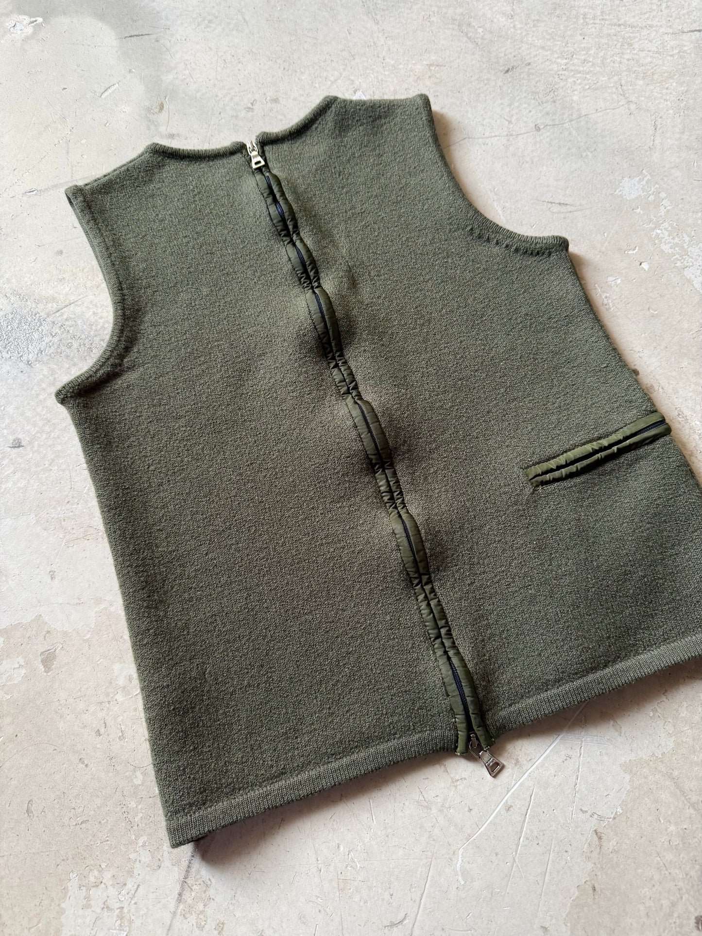 FW 99 Prada Asymmetrical Wool Set