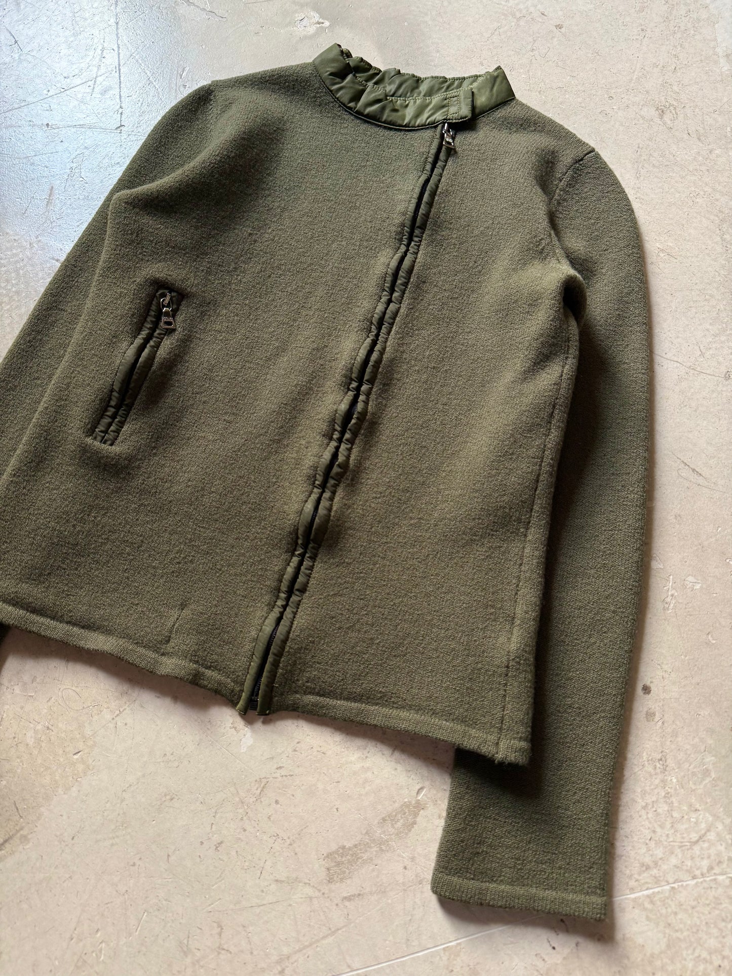 FW 99 Prada Asymmetrical Wool Set