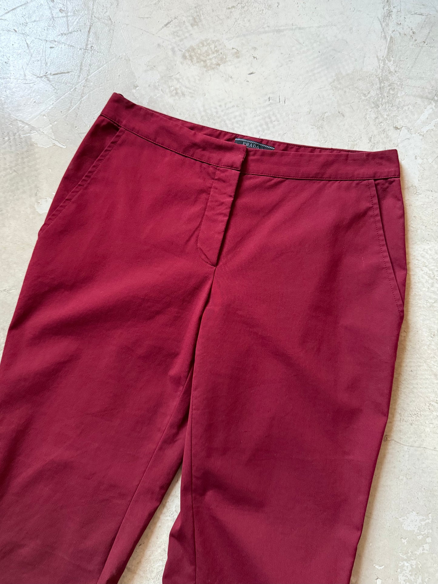 FW 99 Prada Modular Cropped Trousers