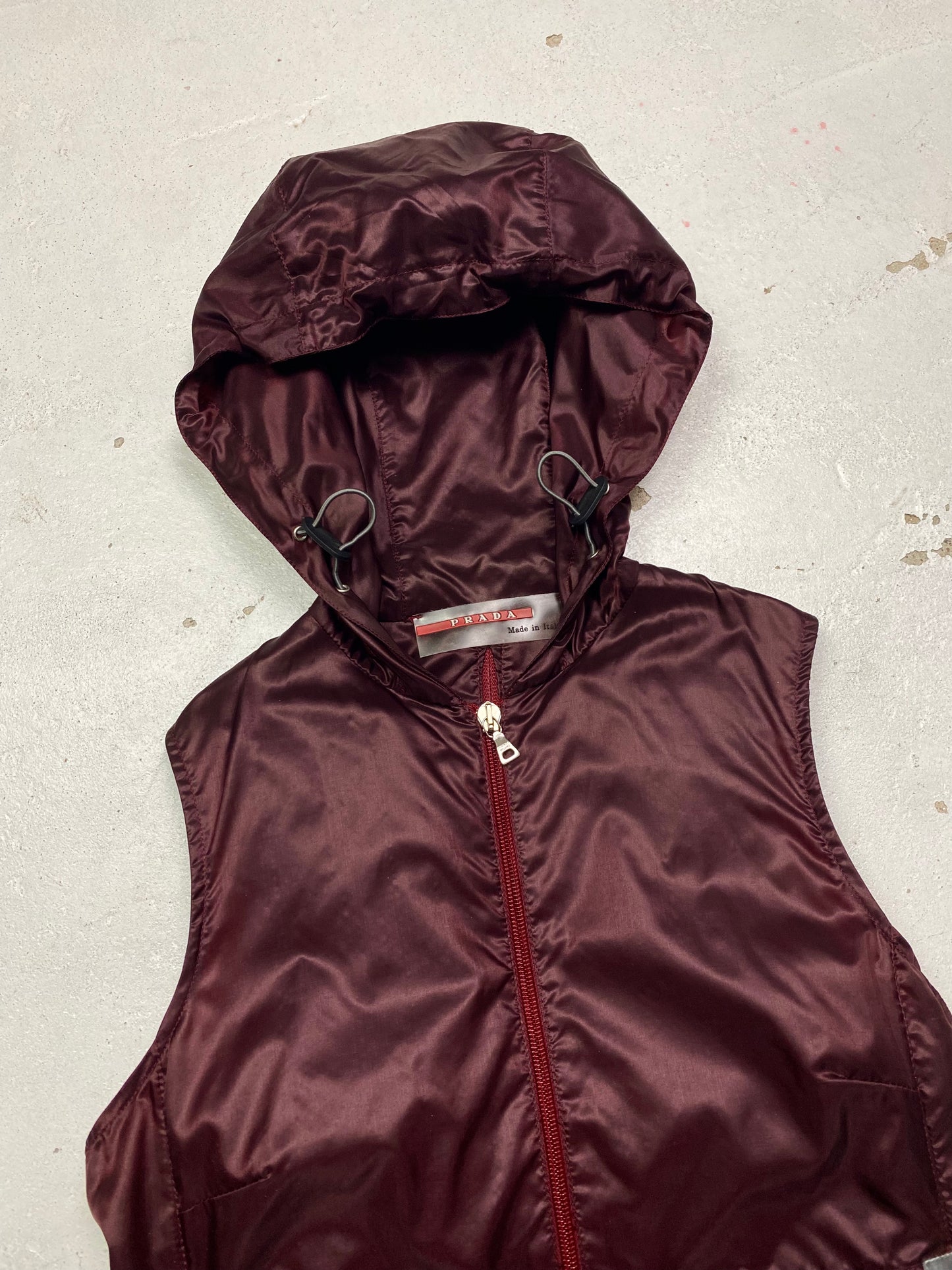 SS 99 Prada Sport Hooded Dress