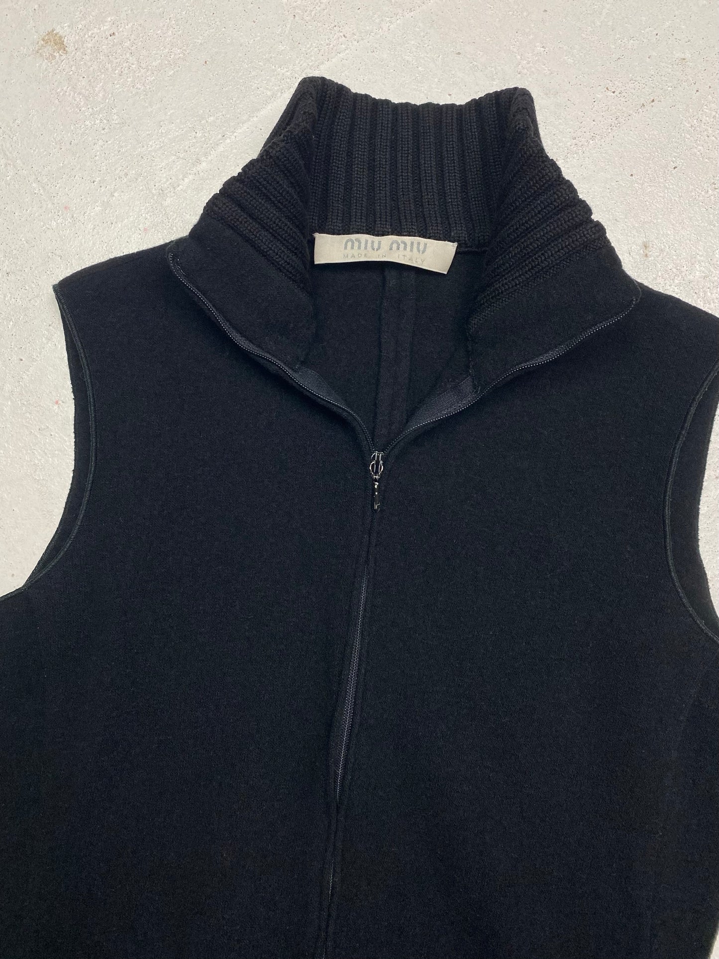 FW 99 Miu Miu Wool Vest