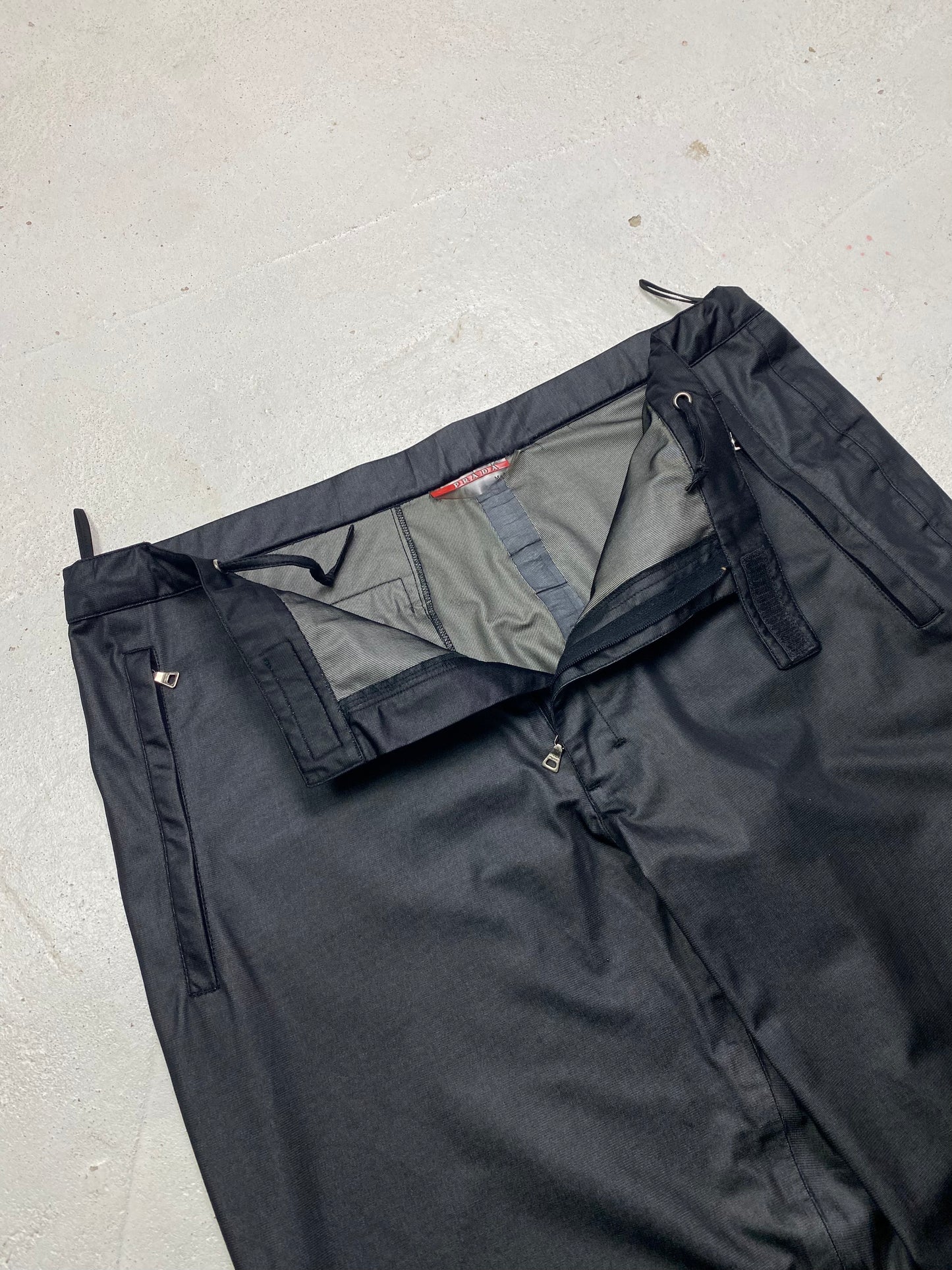 FW 99 Prada Sport Taped Seam Trousers