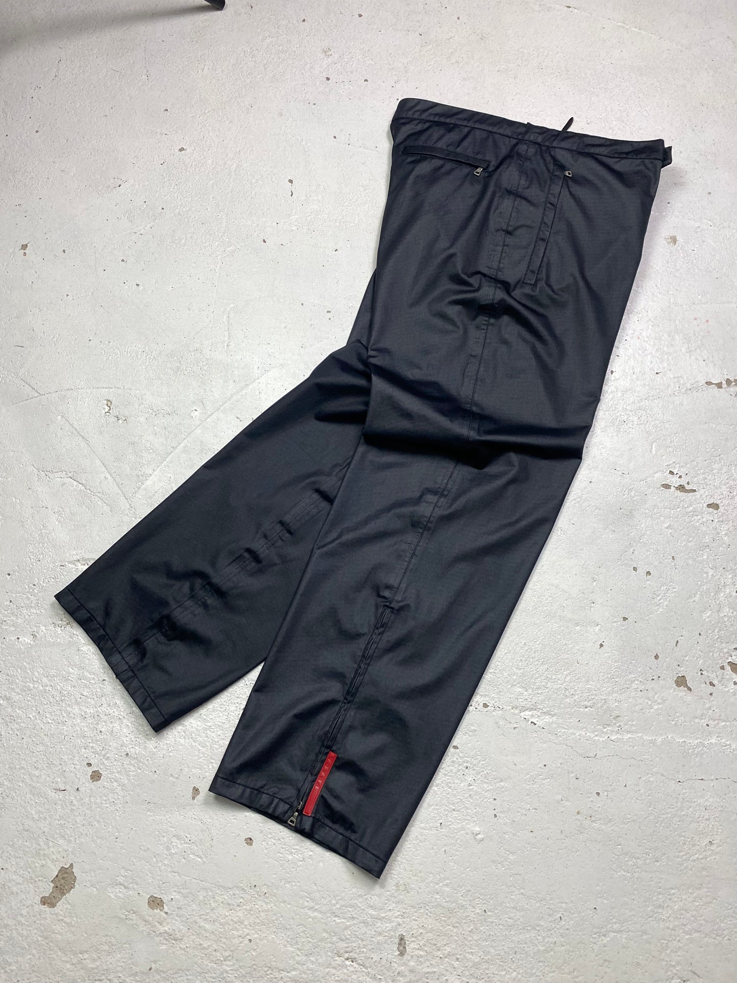 FW 99 Prada Sport Taped Seam Trousers