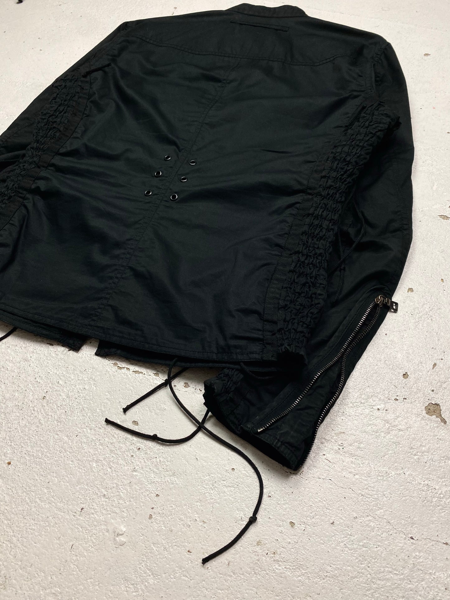 Prada Sport Concealed Lace-Up Jacket