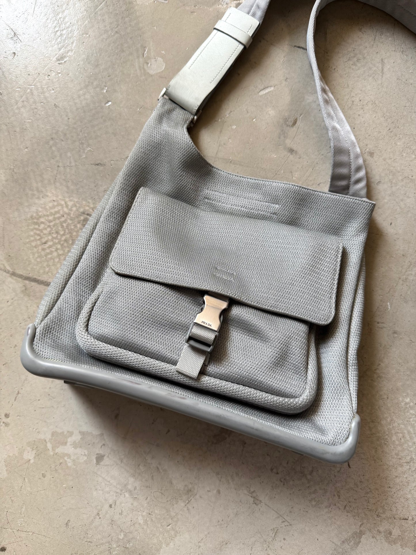 SS 00 Prada Sport Mesh Sidebag