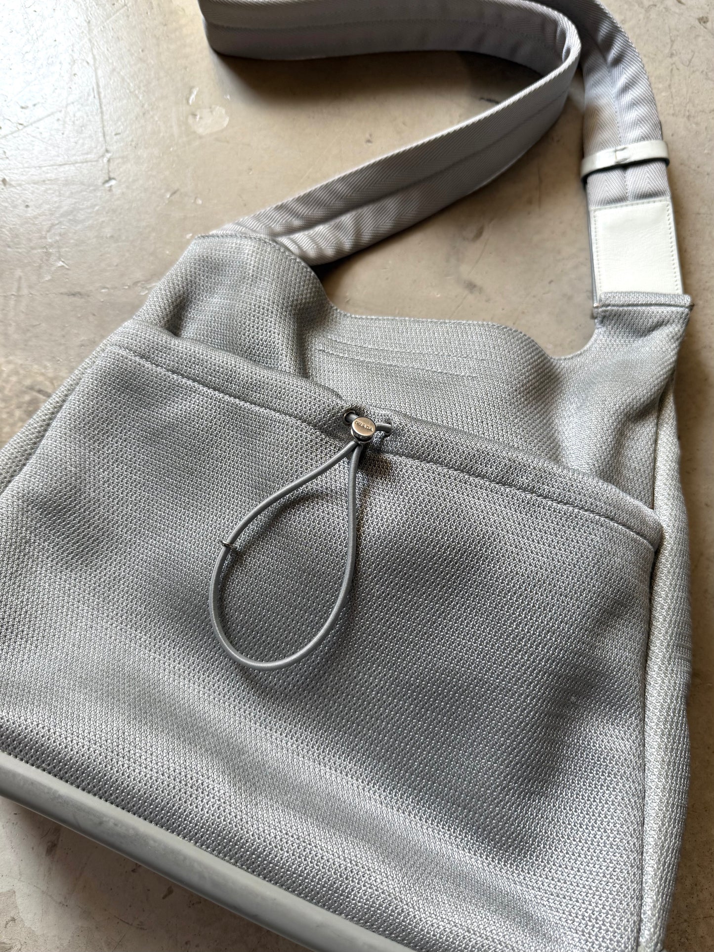 SS 00 Prada Sport Mesh Sidebag