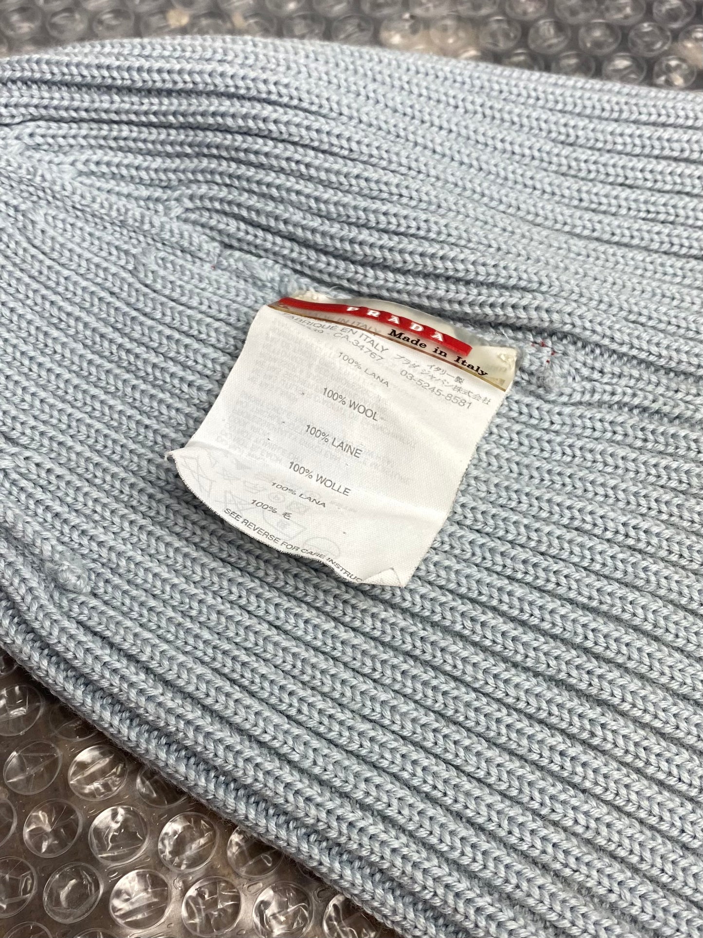 Prada Sport Wool Beanie
