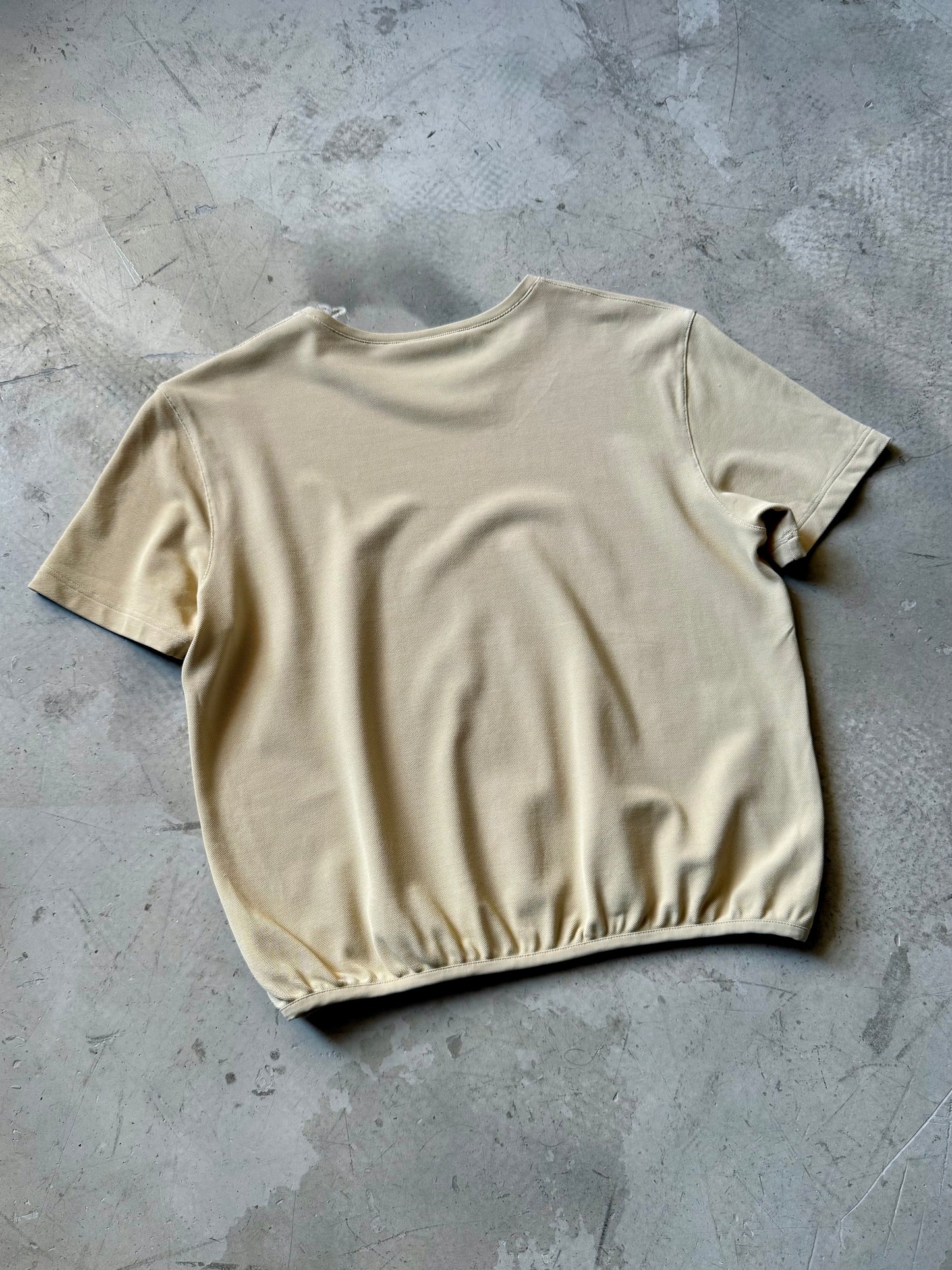 Prada Sport Cropped Pique Top