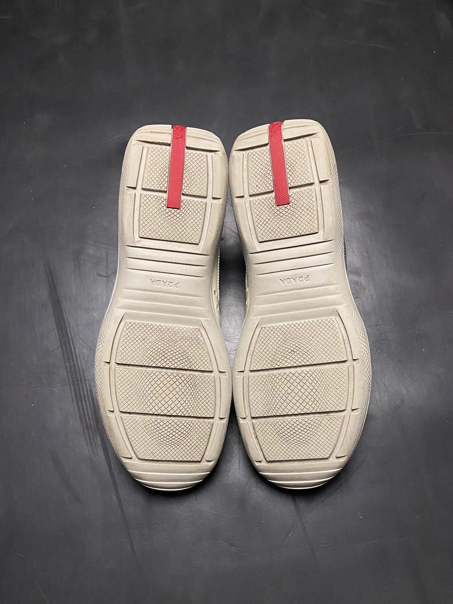 Prada Americas Cup Patent Trainers