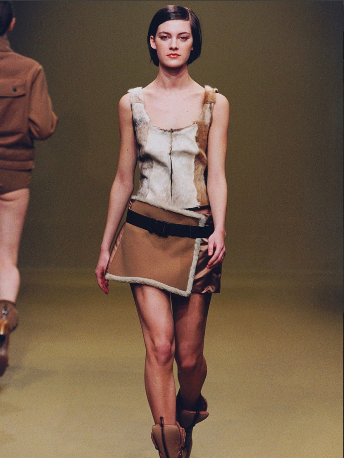 FW 99 Miu Miu Fur Vest