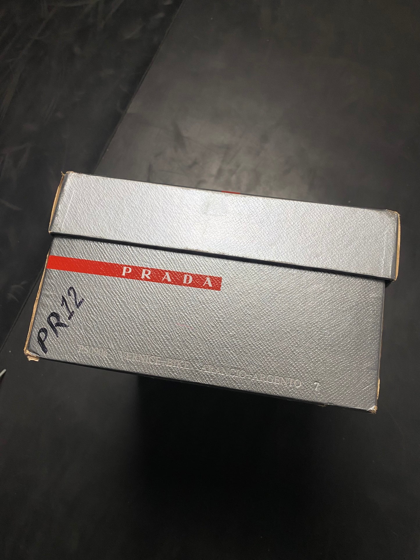 Prada Americas Cup Patent Trainers