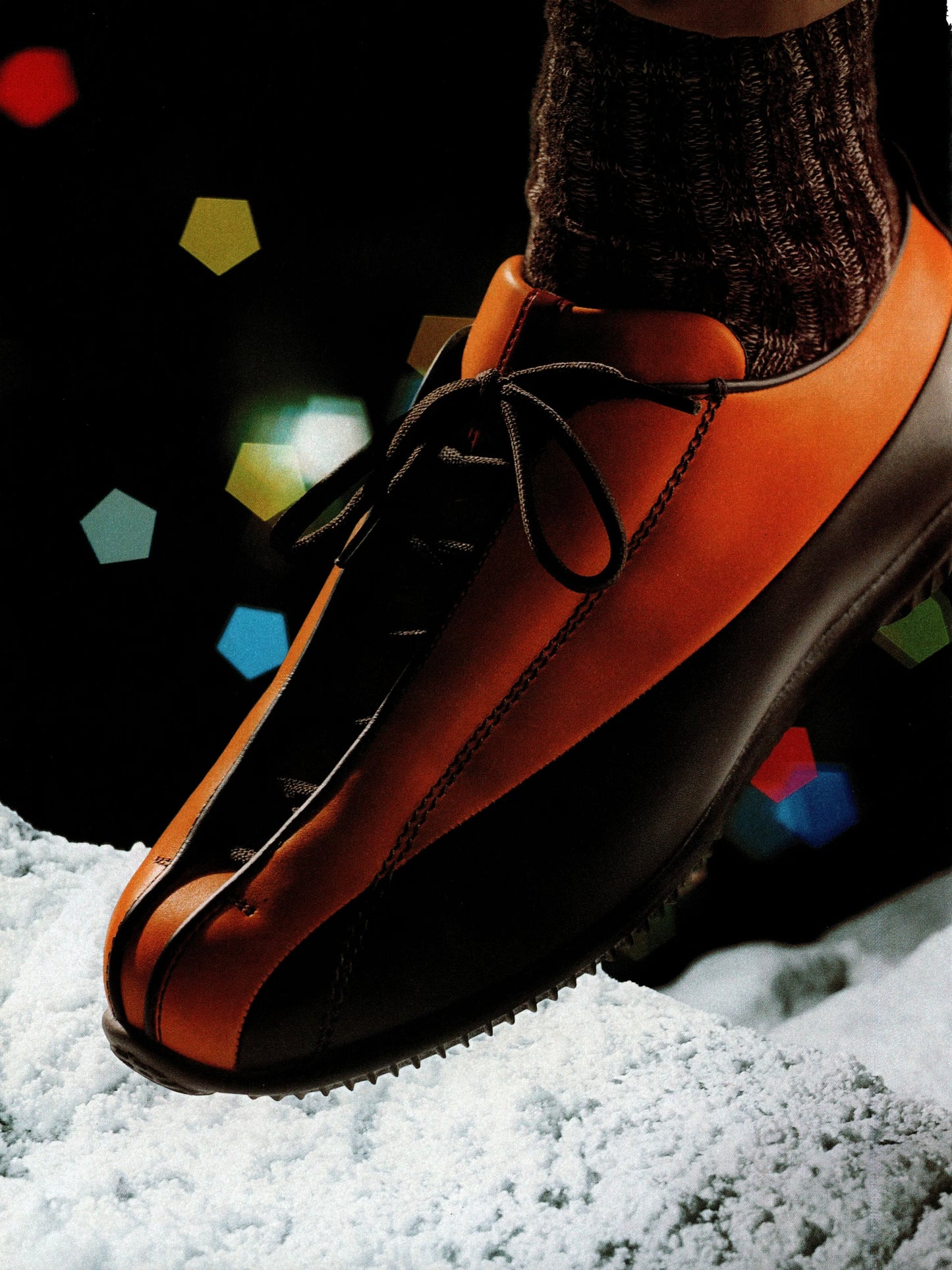 FW 00 Prada Sport Leather Trainers